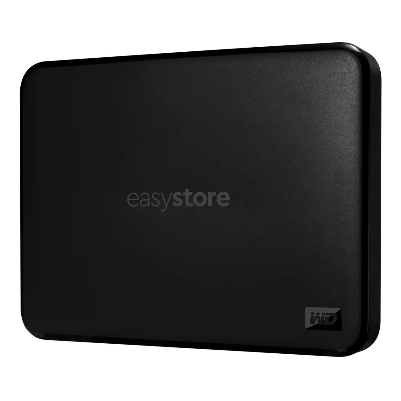 WD (Western Digital) easystore 1 TB Externe HDD-Festplatte, Schwarz