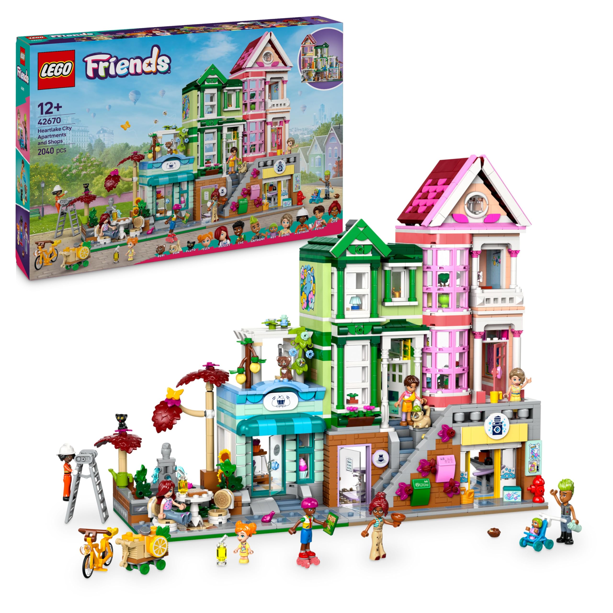 LEGO Friends Heartlake City Wohn- und Einkaufsstraße 42670