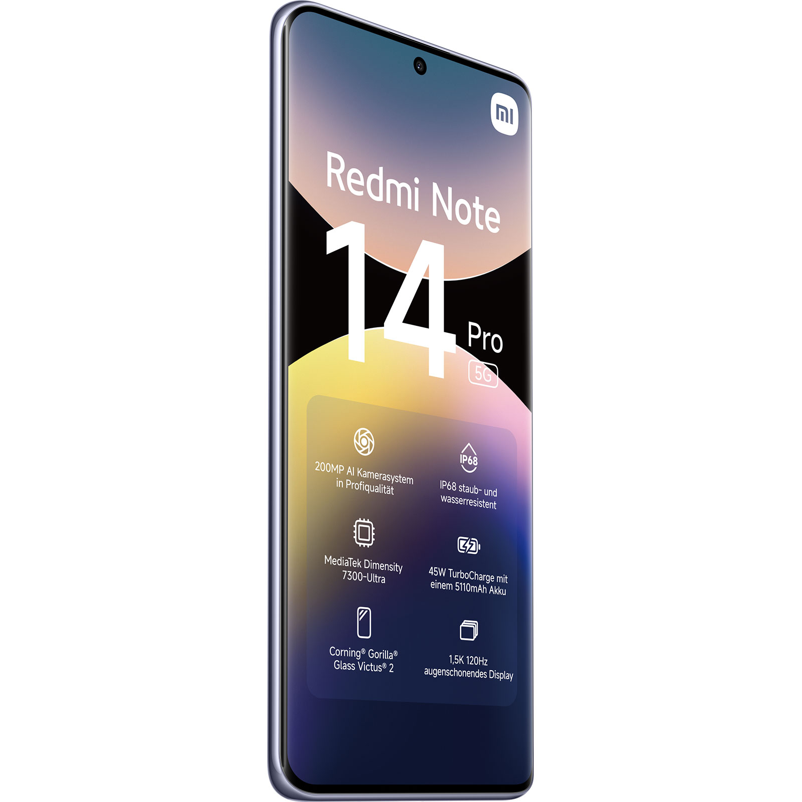 Xiaomi Redmi Note 14 Pro 5G 8GB + 256GB Midnight Black Smartphone