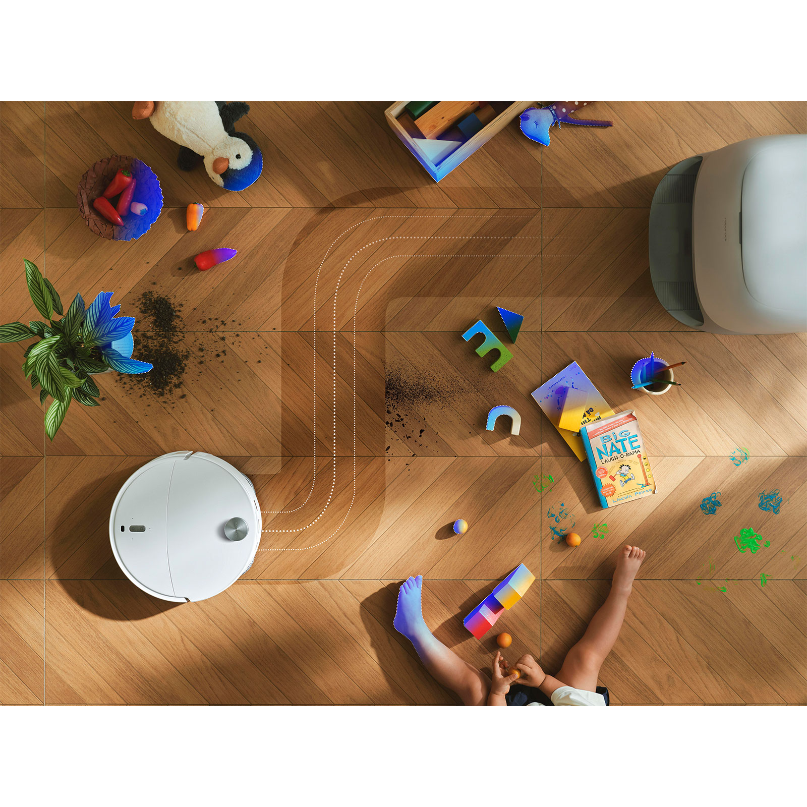 Roborock Qrevo Curv 2 ProX Saugroboter mit Wischfunktion