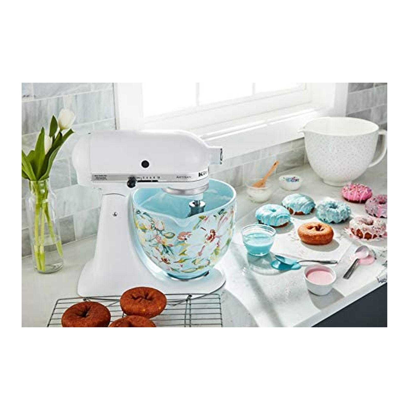Kitchenaid 5KSM2CB5PWG Keramikrührschüssel gesteppt