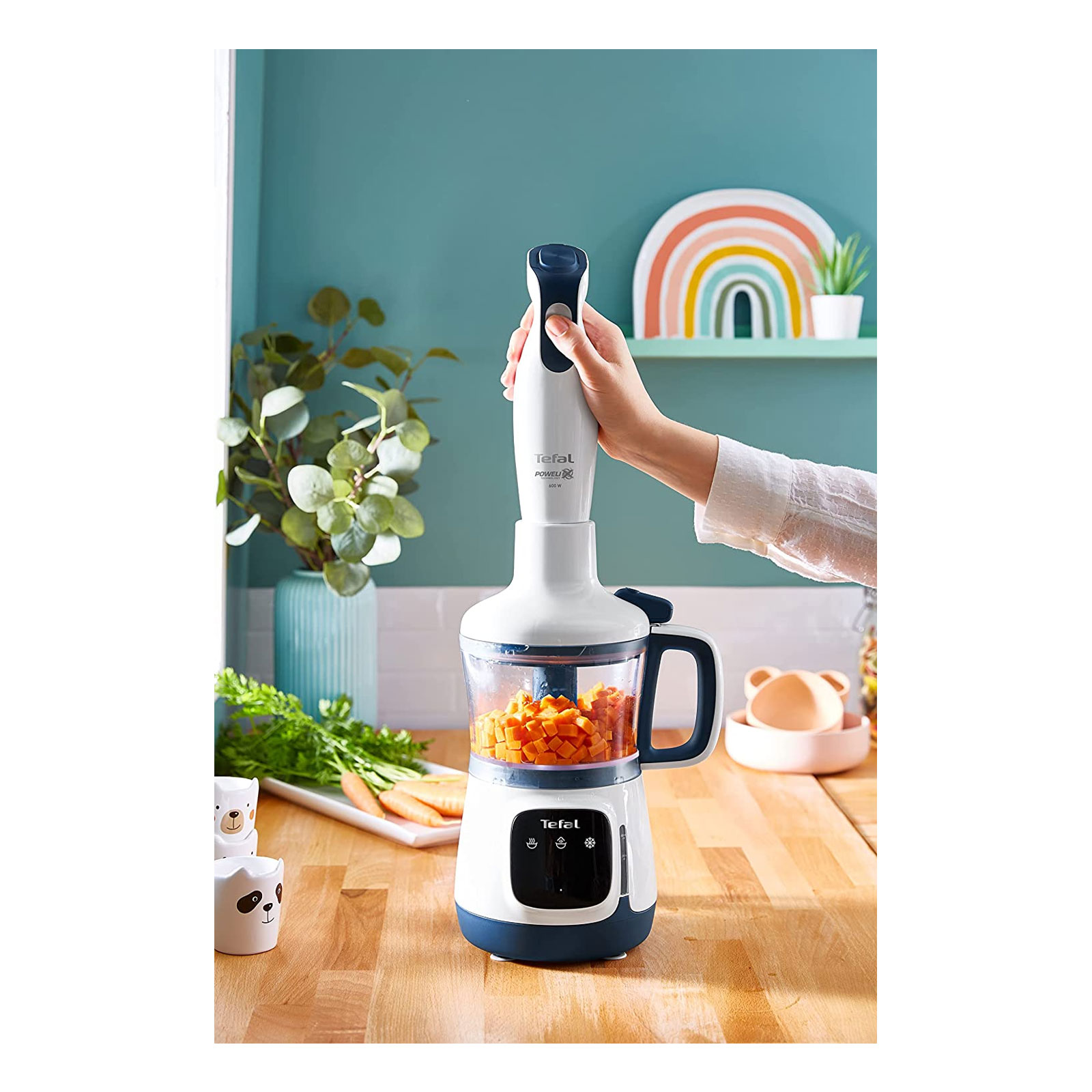 Tefal HB55W4 Yummy Gourmet Baby Stabmixer Tefal HB55W4 Yummy Gourmet Baby Stabmixer