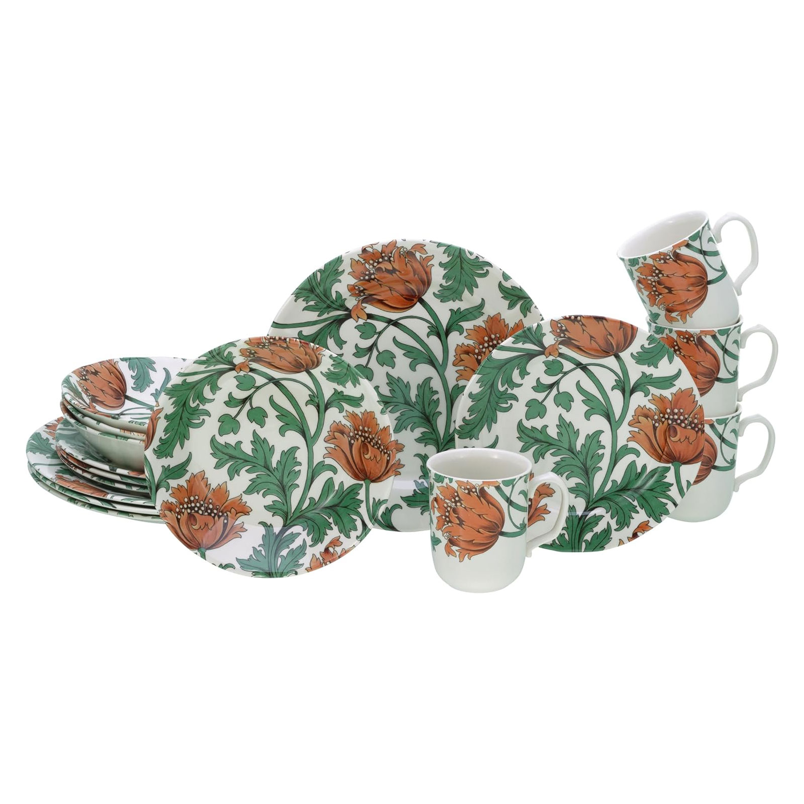 CreaTable Florentina 16887 Kombiservice, 16-teilig