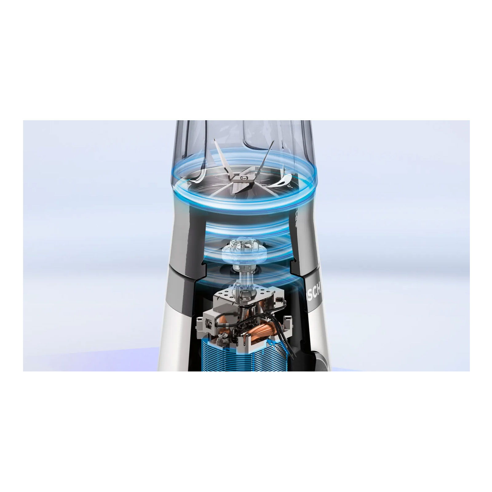 Bosch Standmixer, VitaPower Serie | 2, 450 W, Edelstahl MMB2111M