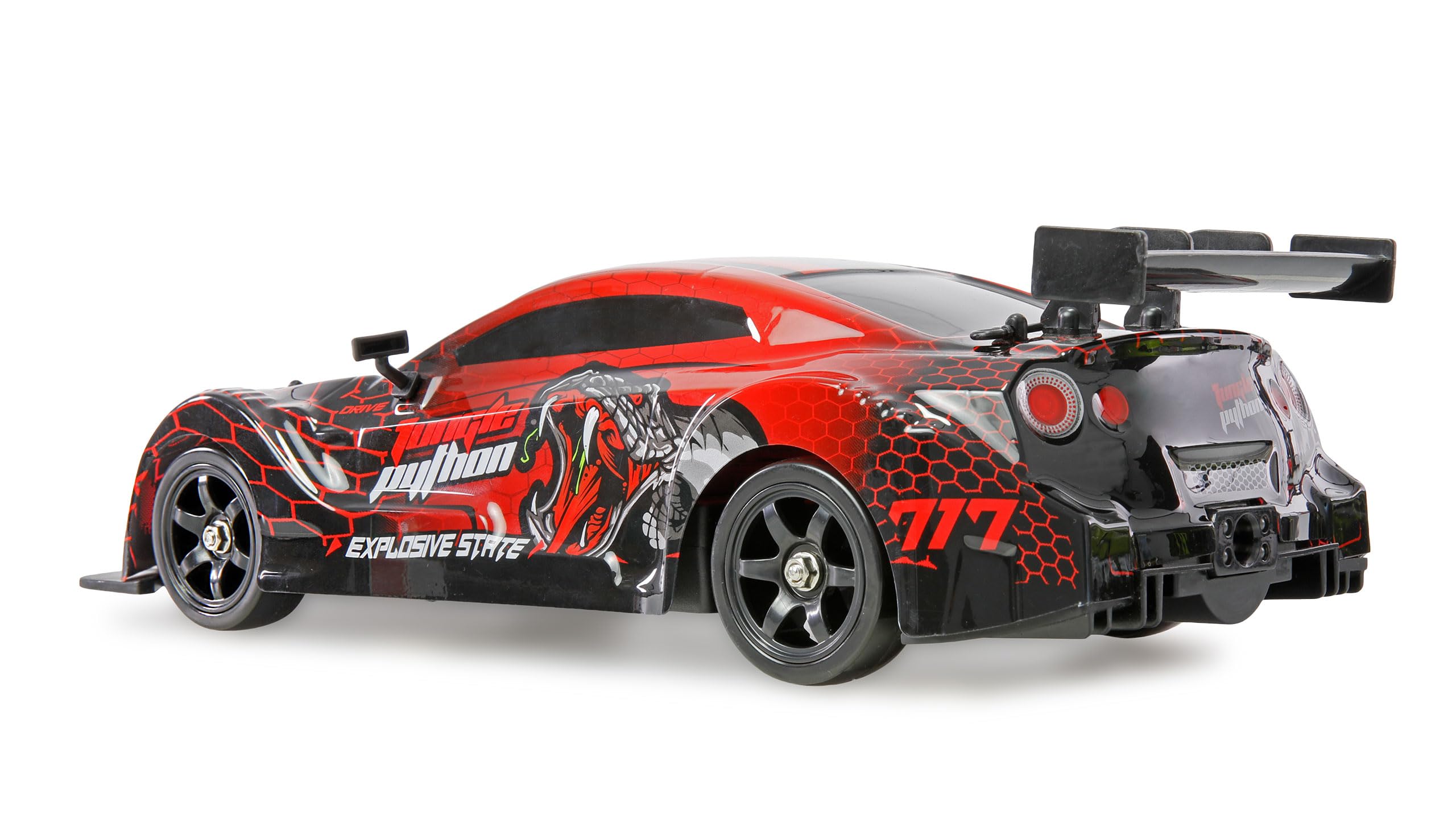 Amewi Ferngesteuertes Drift Sport Car GTR mit Raucheffekt 4WD 1:16 RTR