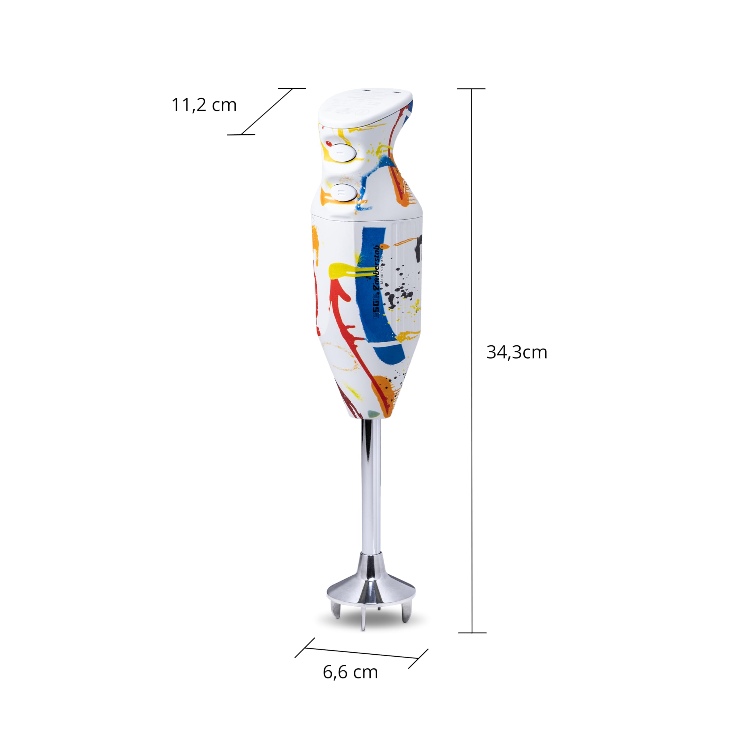 ESGE-Zauberstab 91001 Design Edition Color-Art – Stabmixer, Pürierstab