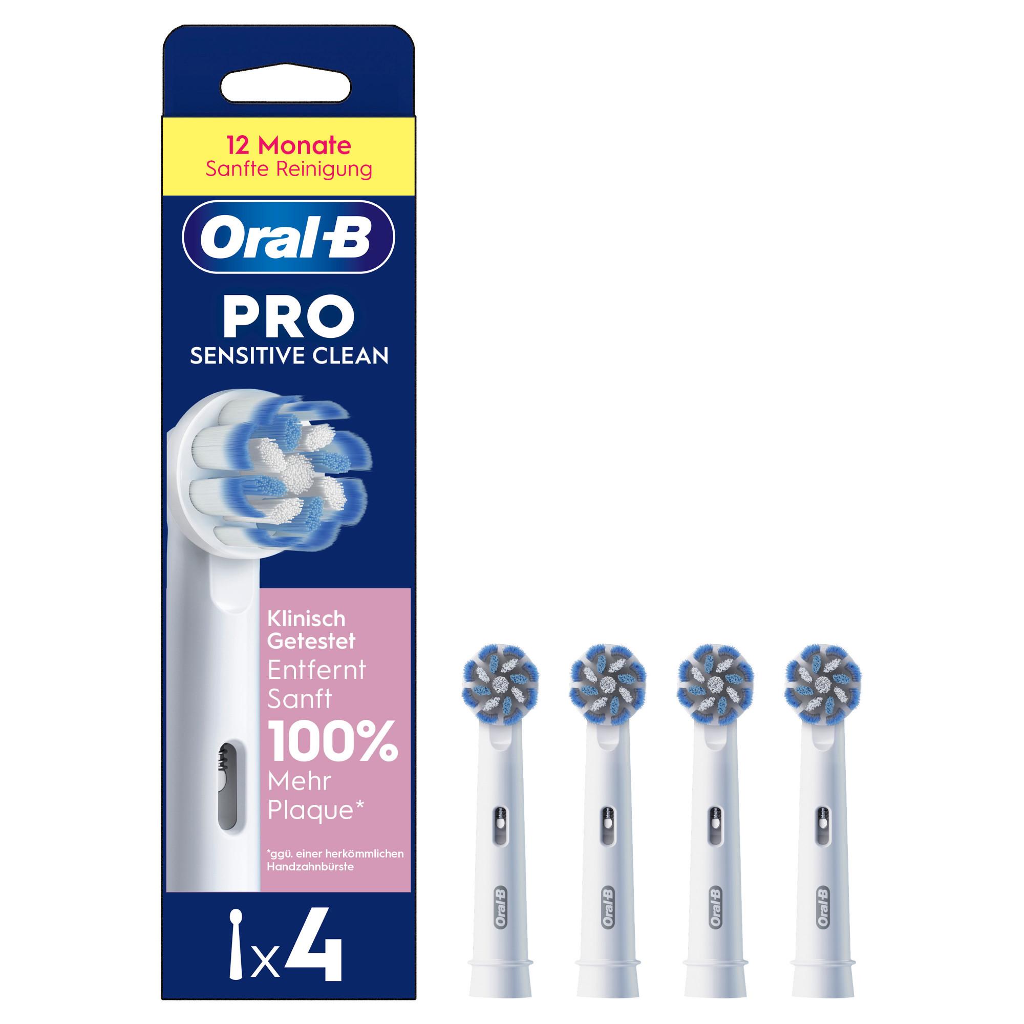 Oral-B Pro Sensitive Clean 4 Stück Aufsteckbürsten