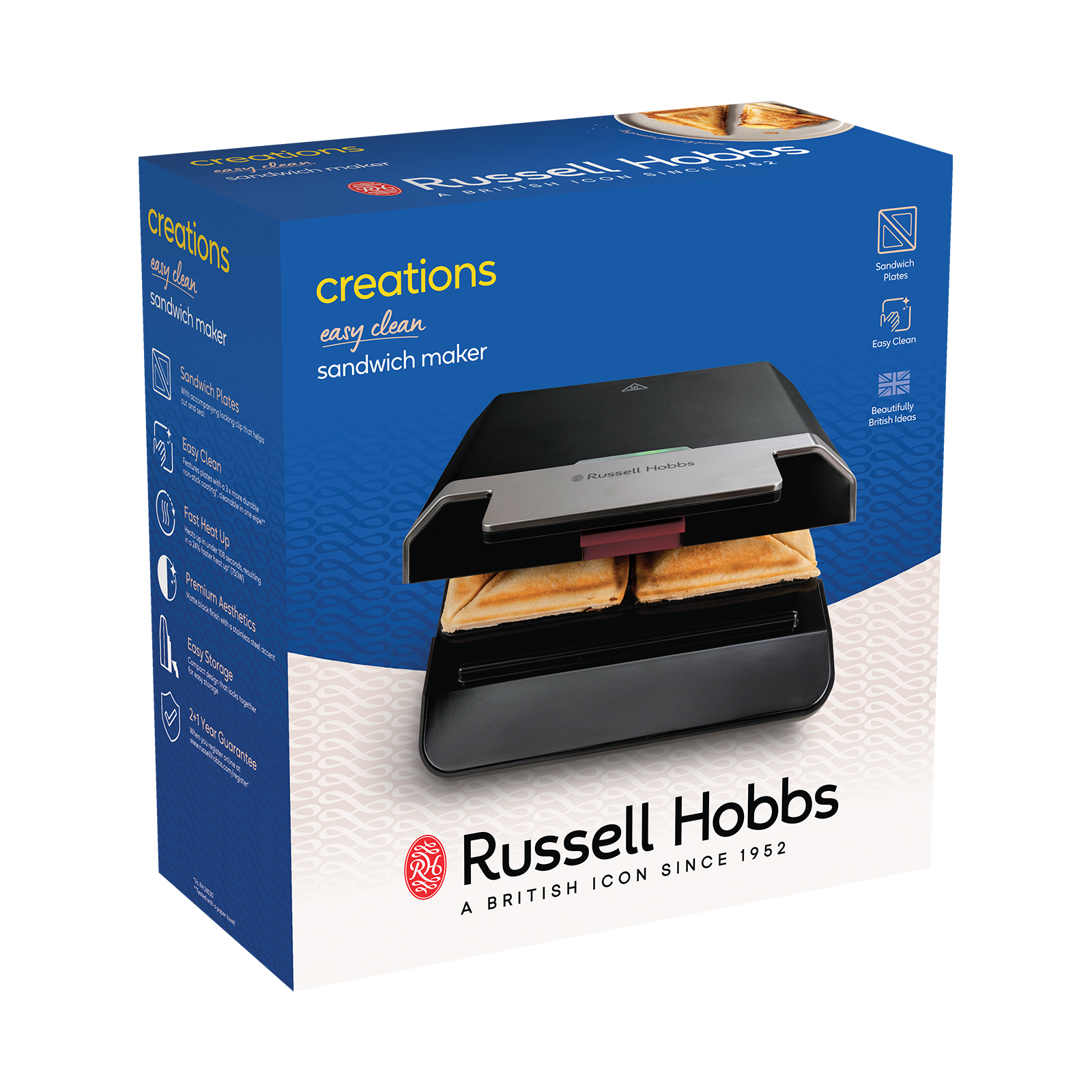 Russell Hobbs 26800-56 Easy Clean Sandwich Russell Hobbs 26800-56 Easy Clean Sandwich
