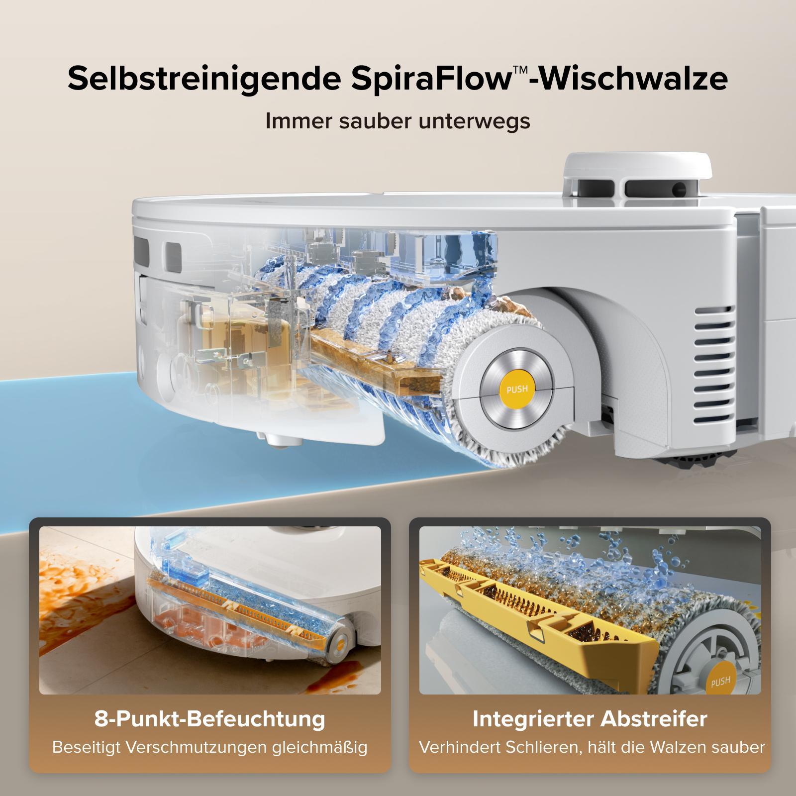 Roborock Qrevo Curv 2 FlowX Saugroboter mit Wischfunktion