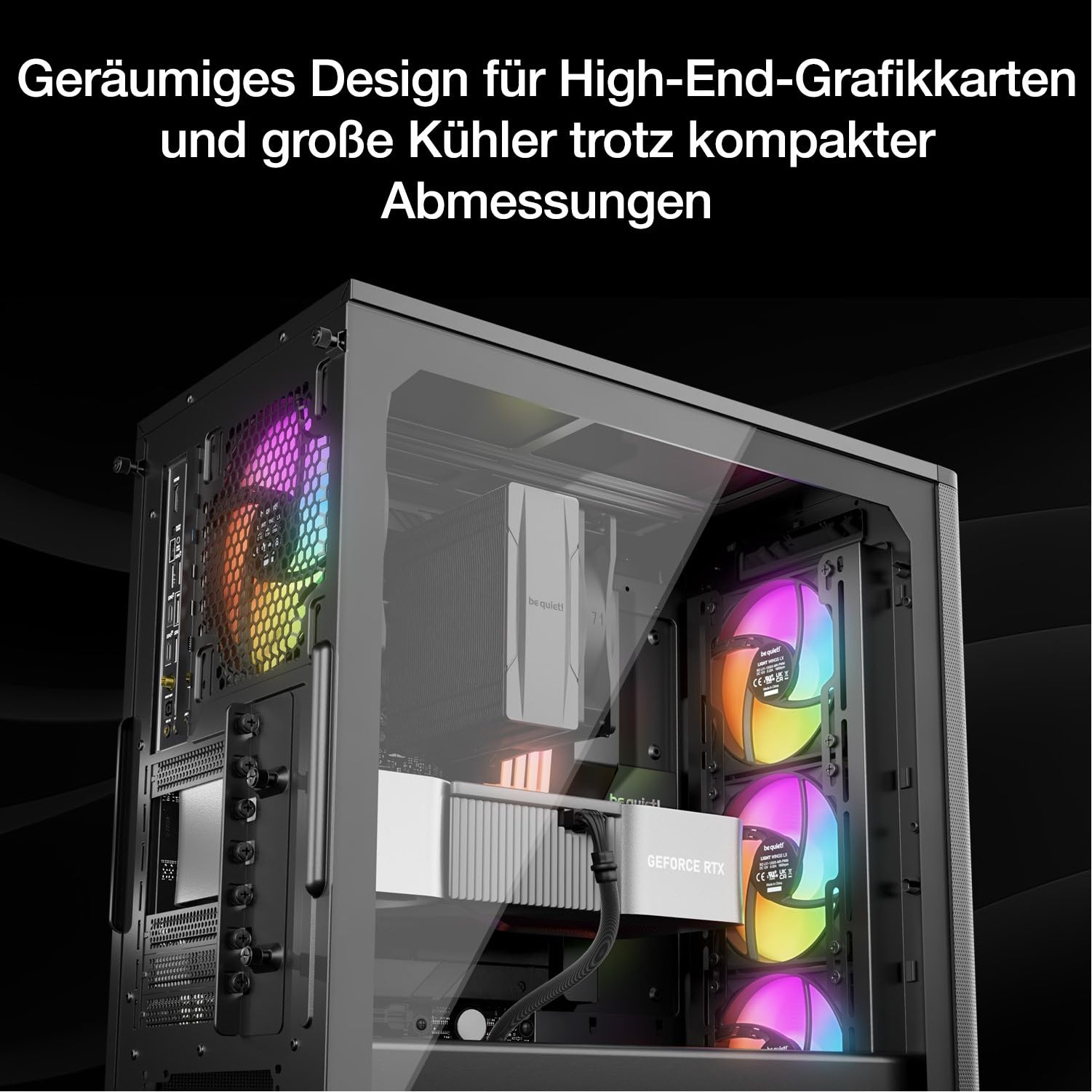 be quiet! Pure Base 501 LX Black PC-Gehäuse