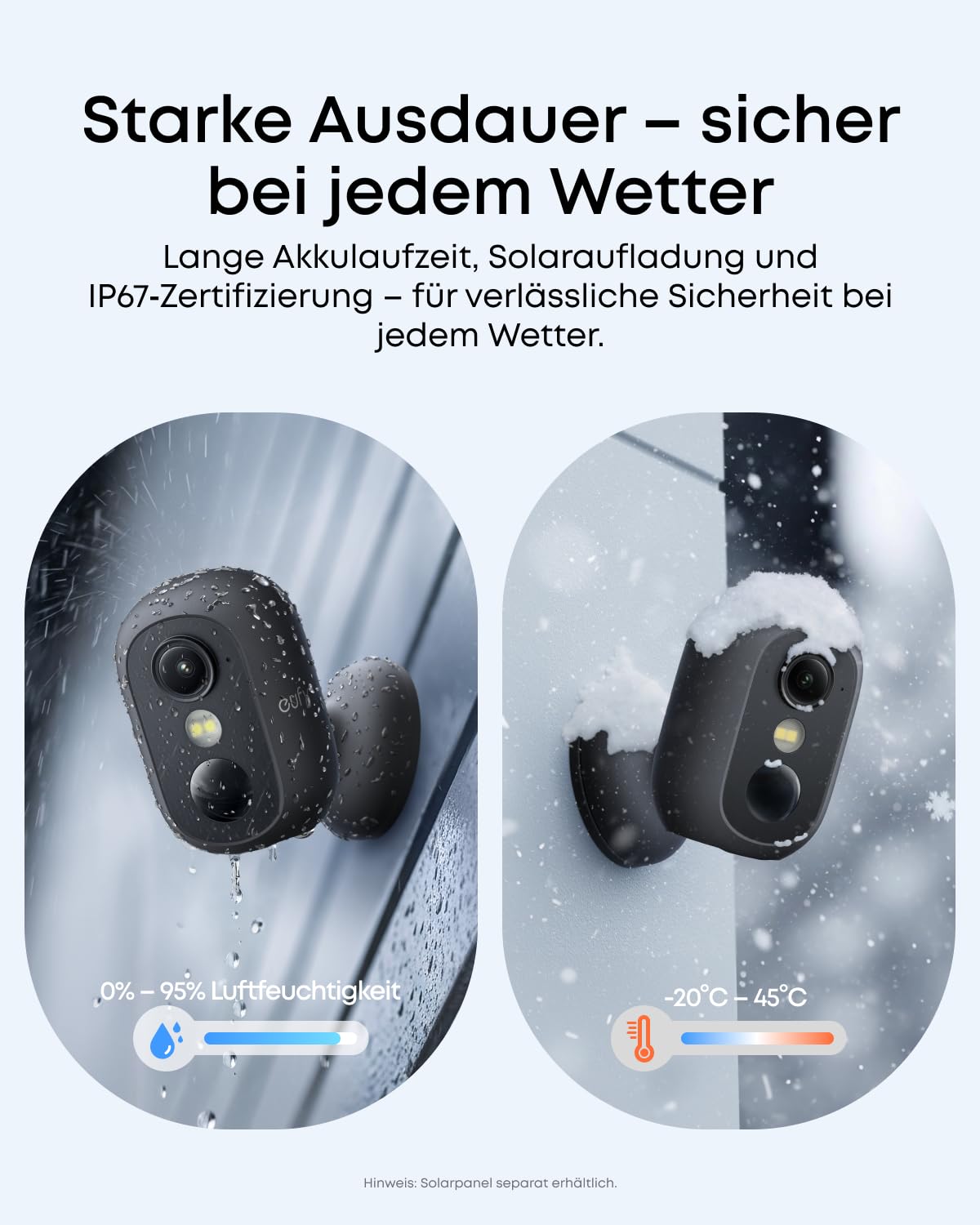 eufy eufyCam C35 (2er-Pack), Kabellose Überwachungskamera Außen & Innen