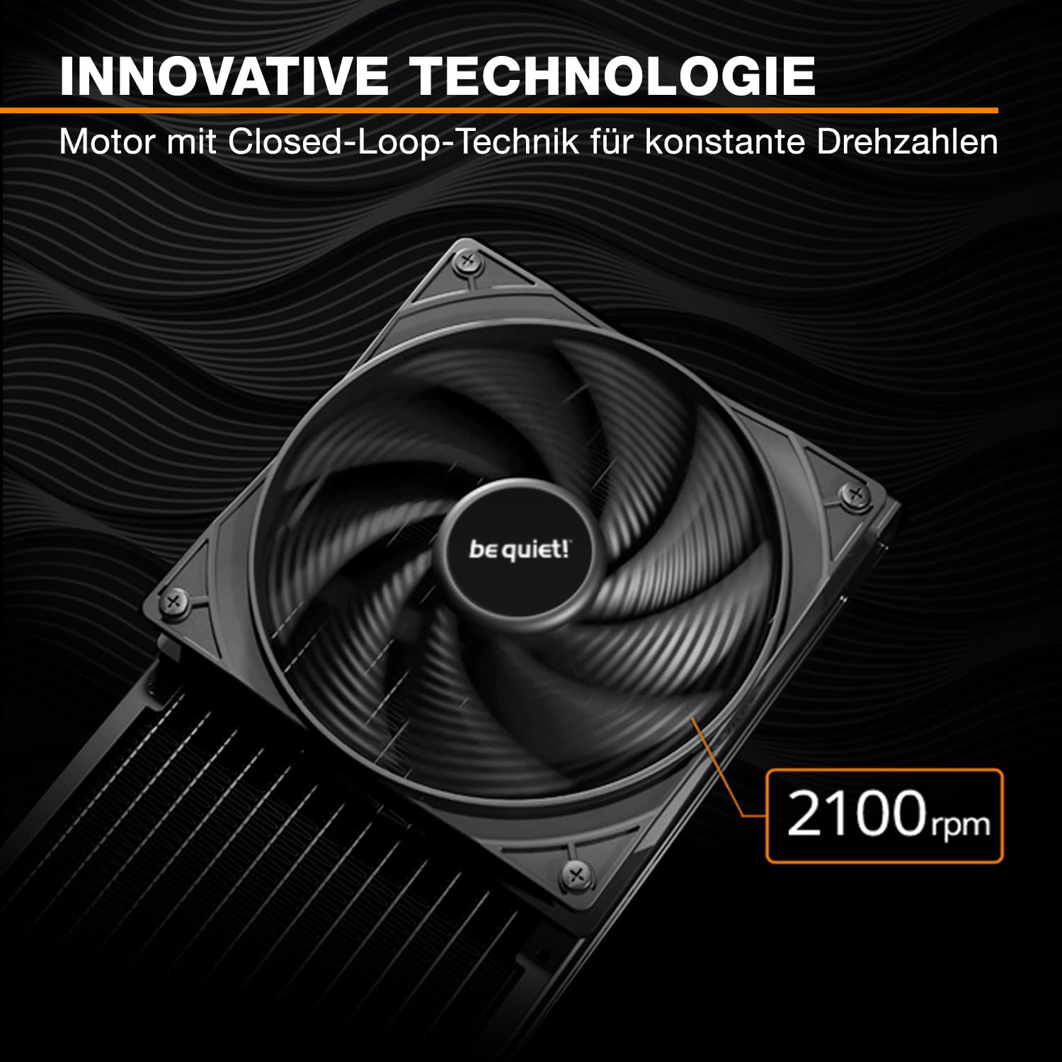 be quiet! Pure Wings 3 140mm PWM high-speed Lüfter, 3 Lüfter