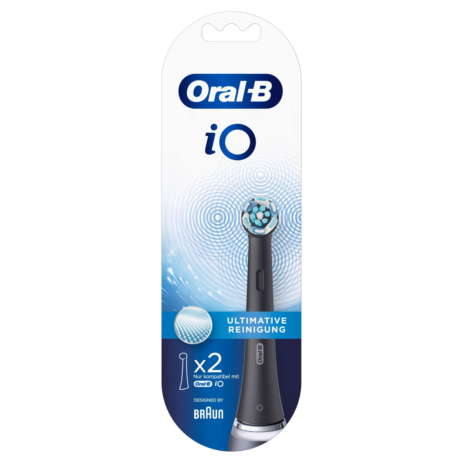 Braun Oral-B iO Ultimative Reinigung 2er Aufsteckbürsten weiß