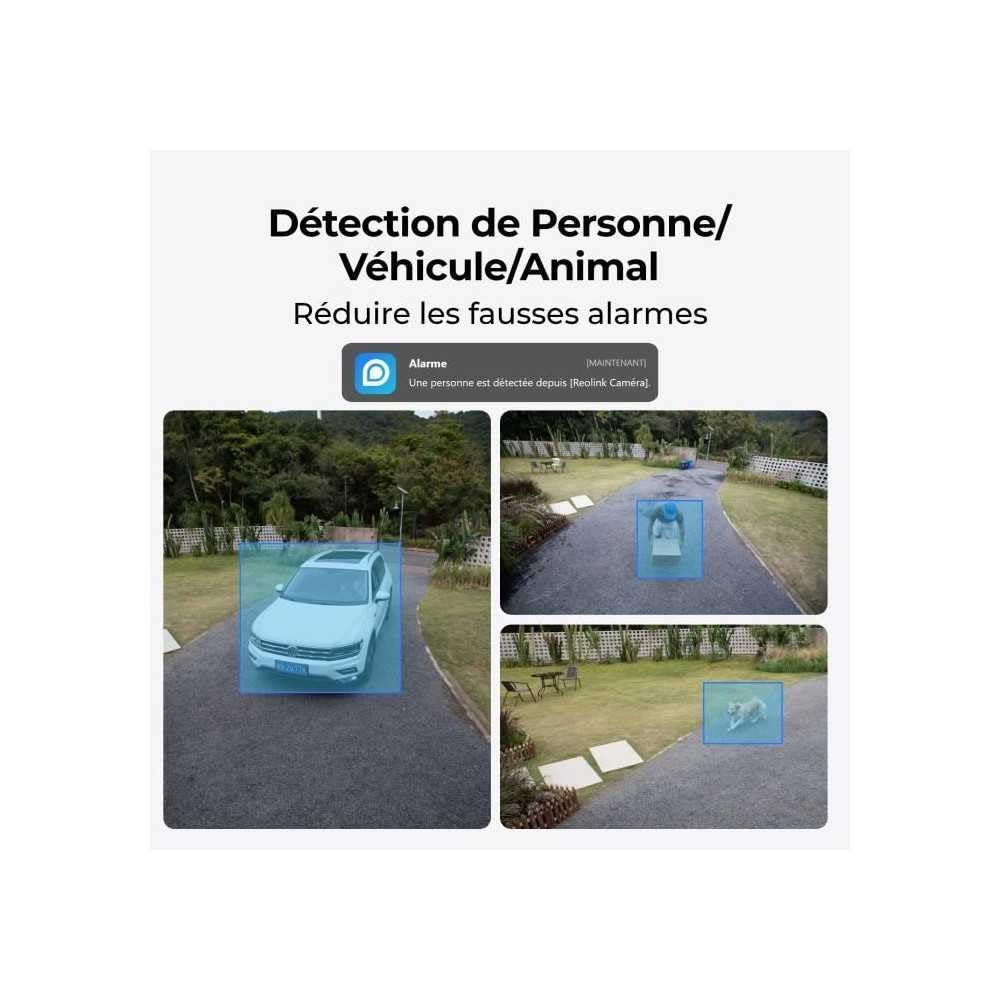 Reolink Argus Series B430 Außenkamera inklusive Solarpanel