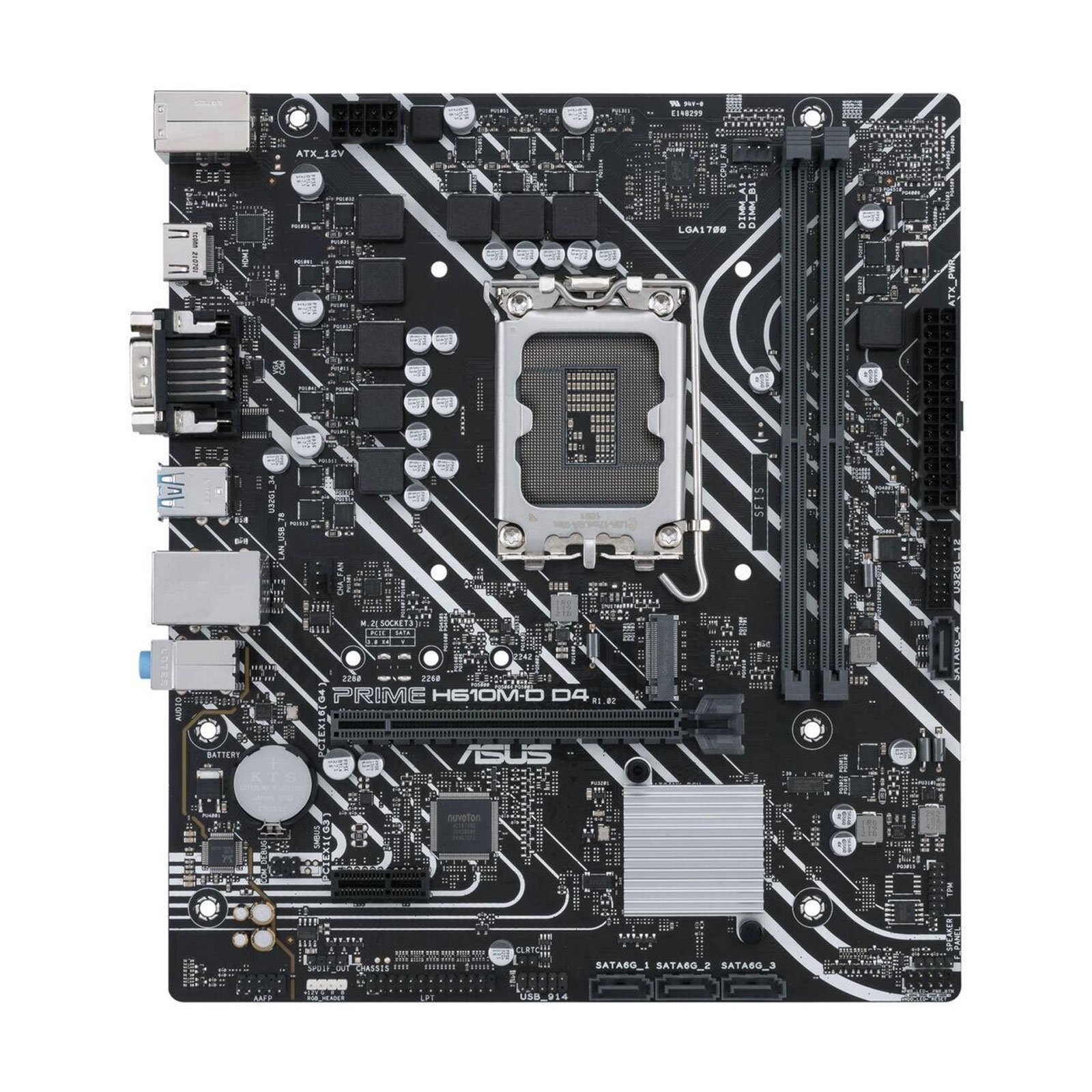 ASUS PRIME H610M-D D4