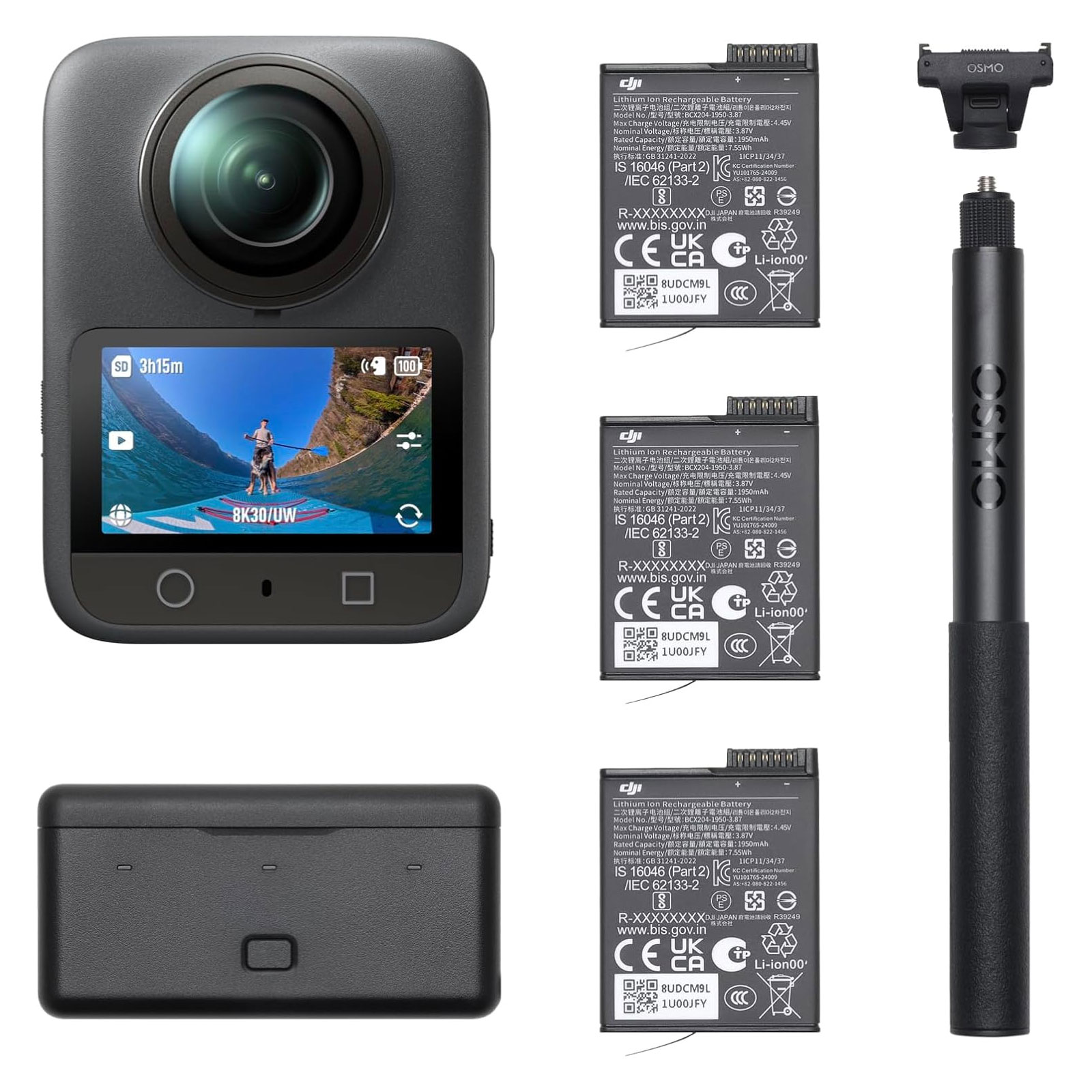 dji Osmo 360 Adventure Combo Action Kamera