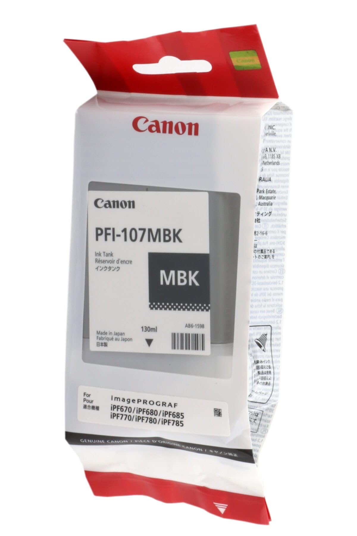 CANON PFI-107Y, Schwarz Druckerpatrone