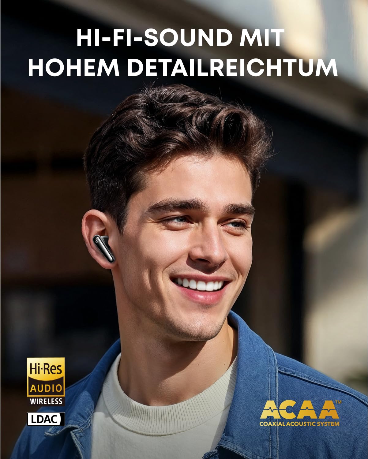 soundcore Liberty 4 Pro von Anker, Kabellose Noise Cancelling Kopfhörer