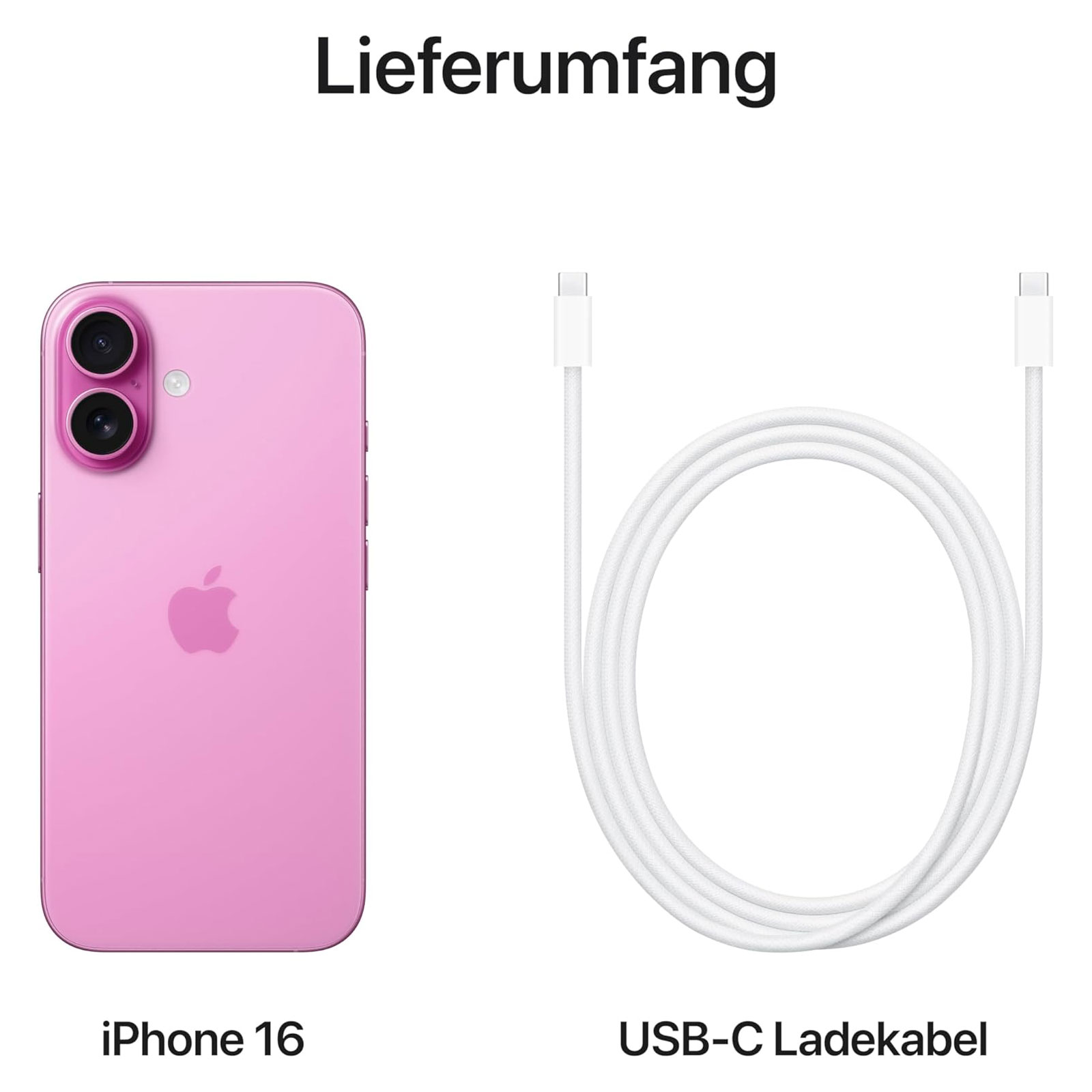 Apple iPhone 16 Plus 128GB Schwarz