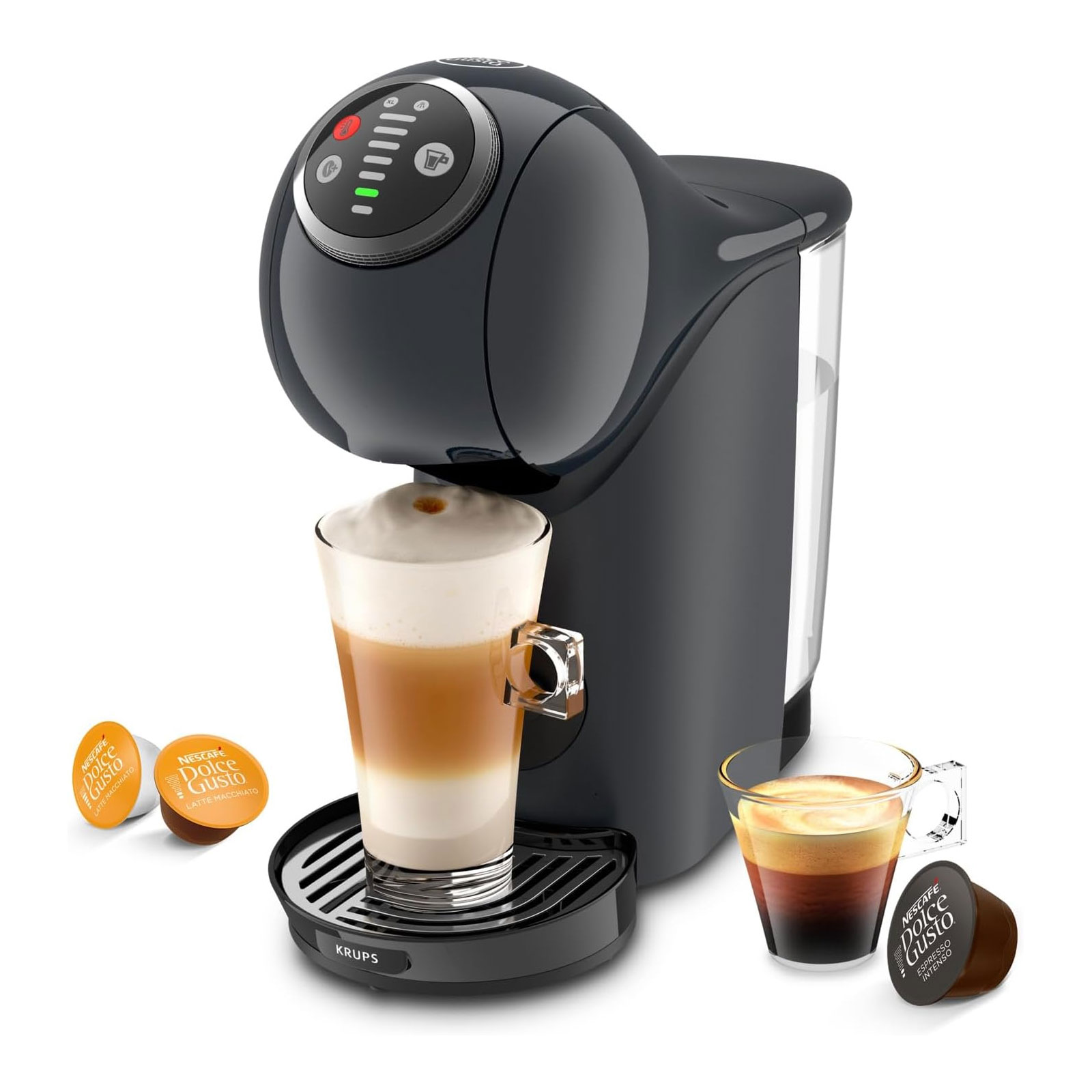 Krups KP340B.25 Grau Dolce Gusto GENIO S PLUS + 3 Pck. KitKat