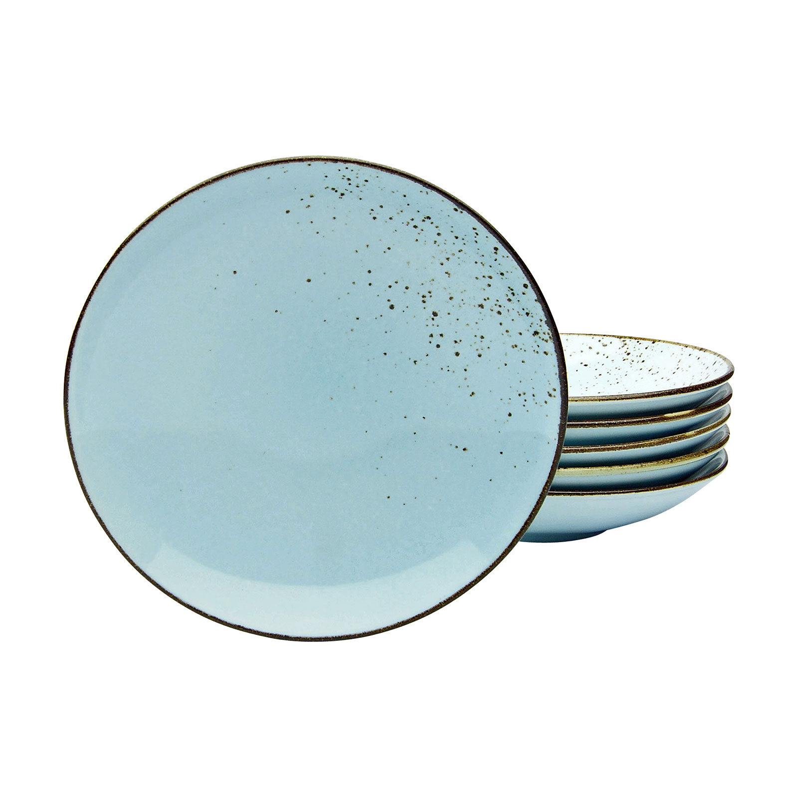 CreaTable Serie Nature Collection 6-er Suppenteller 22 cm 