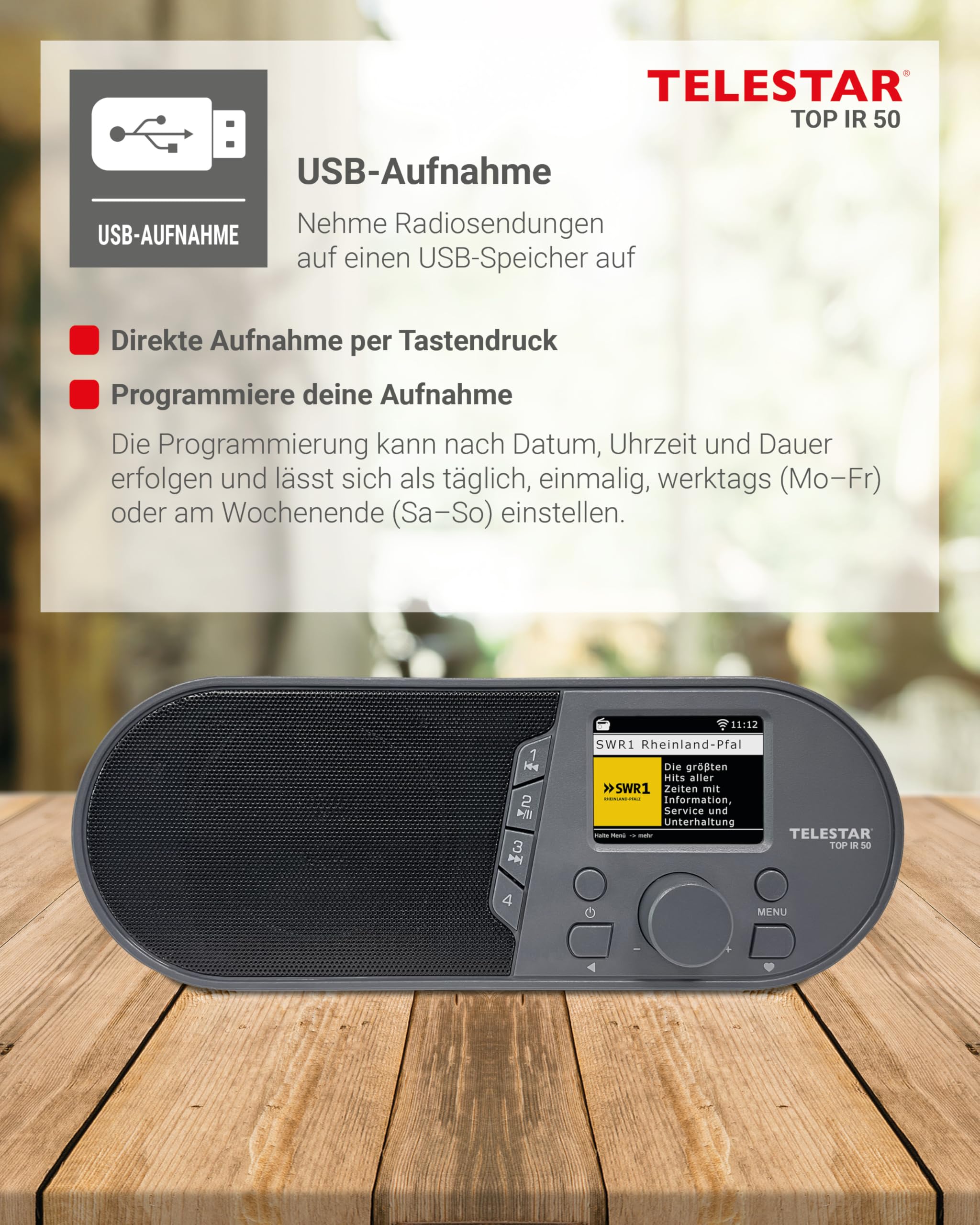 TELESTAR TOP IR 50 – Internetradio