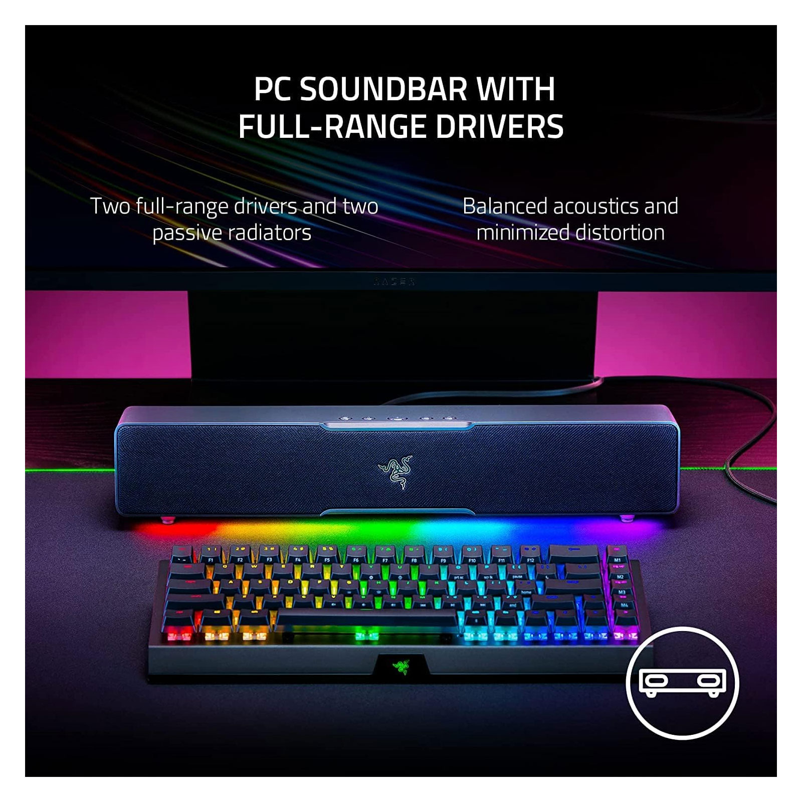 RAZER Leviathan V2 X, Schwarz RAZER Leviathan V2 X, Schwarz