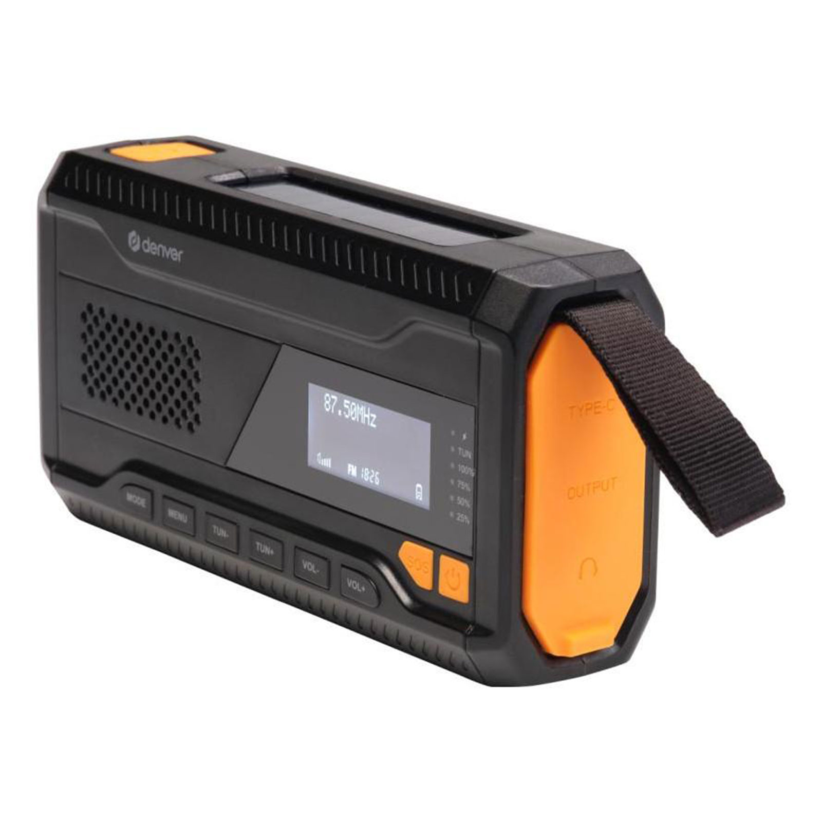DENVER SCD-2033 Notfallradio DAB+-Taschenradio