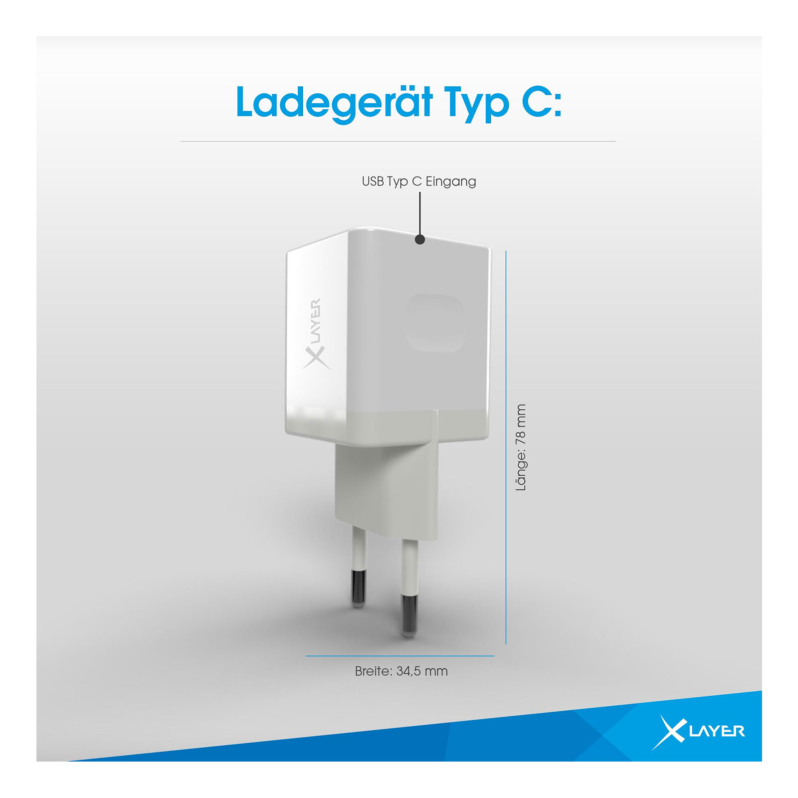 XLayer Ladegerät Typ C 20W