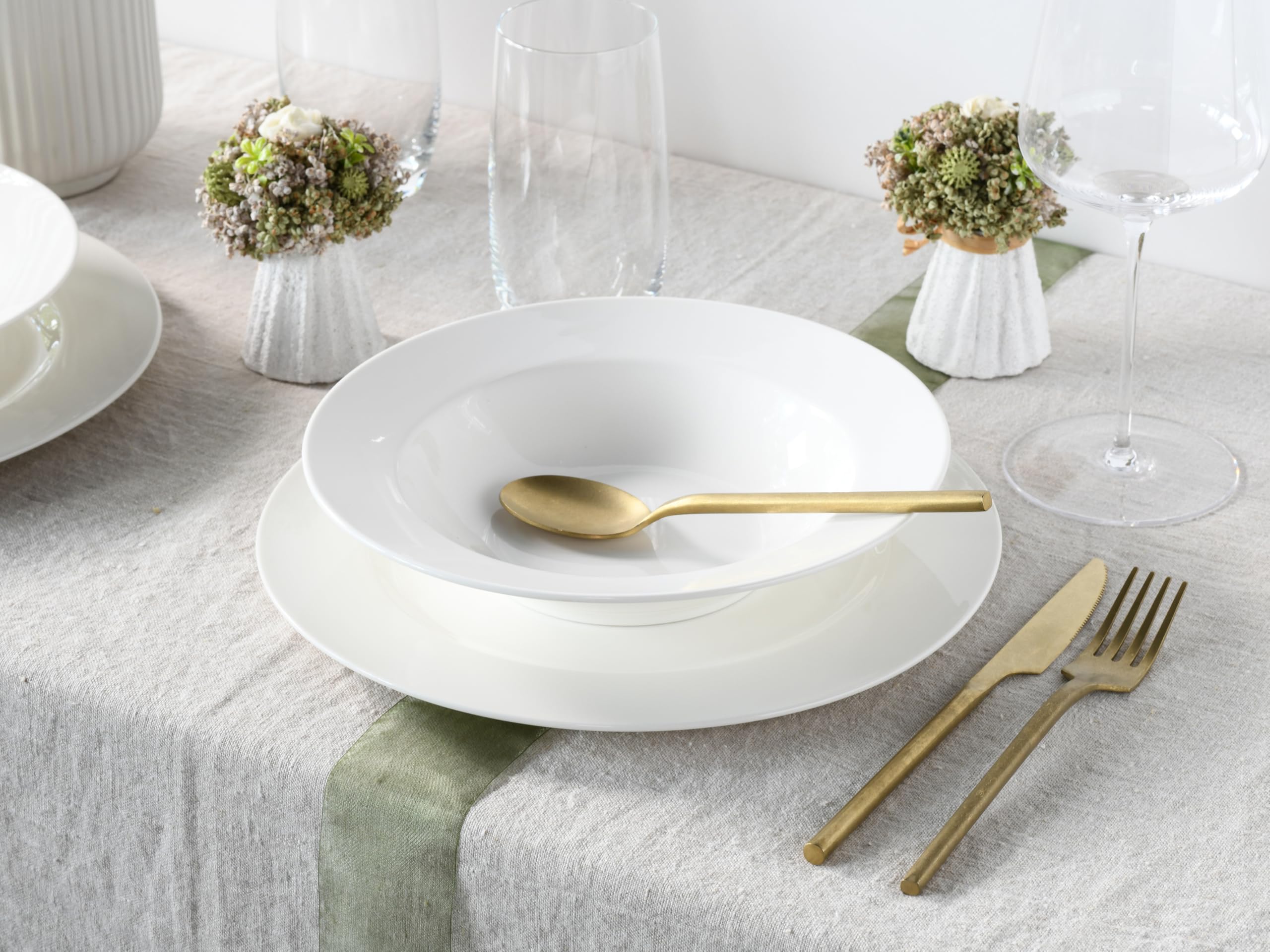 CreaTable 22159 Kombiservice Serie Fleur Royal 42-tlg Geschirrset