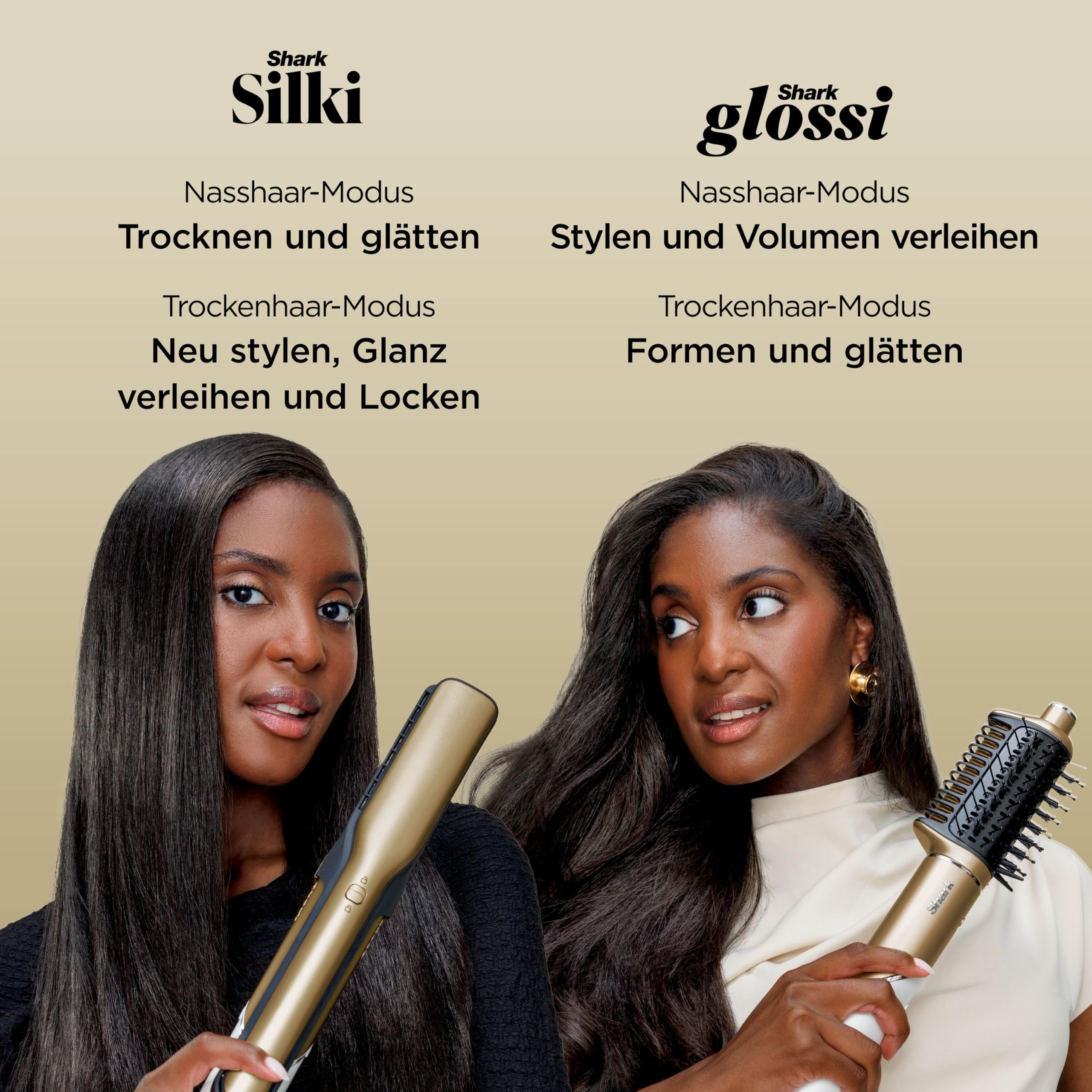 Shark Glam Multistyler und Haartrockner für glatte Haare