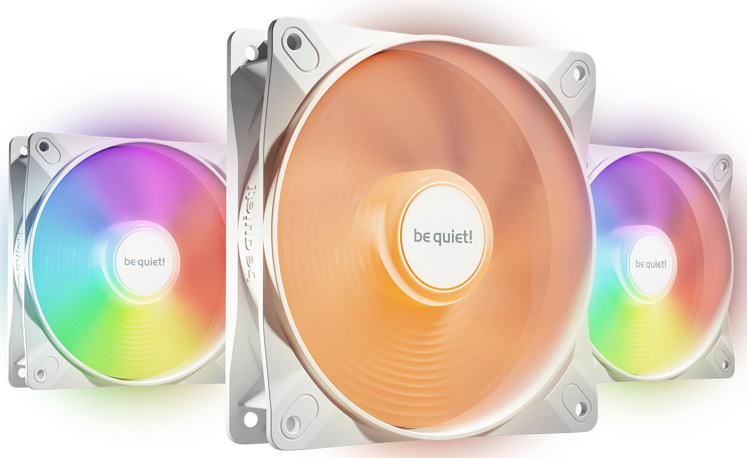 be quiet! Light Wings LX 120mm PWM White Lüfter, Enthält 3 Lüfter