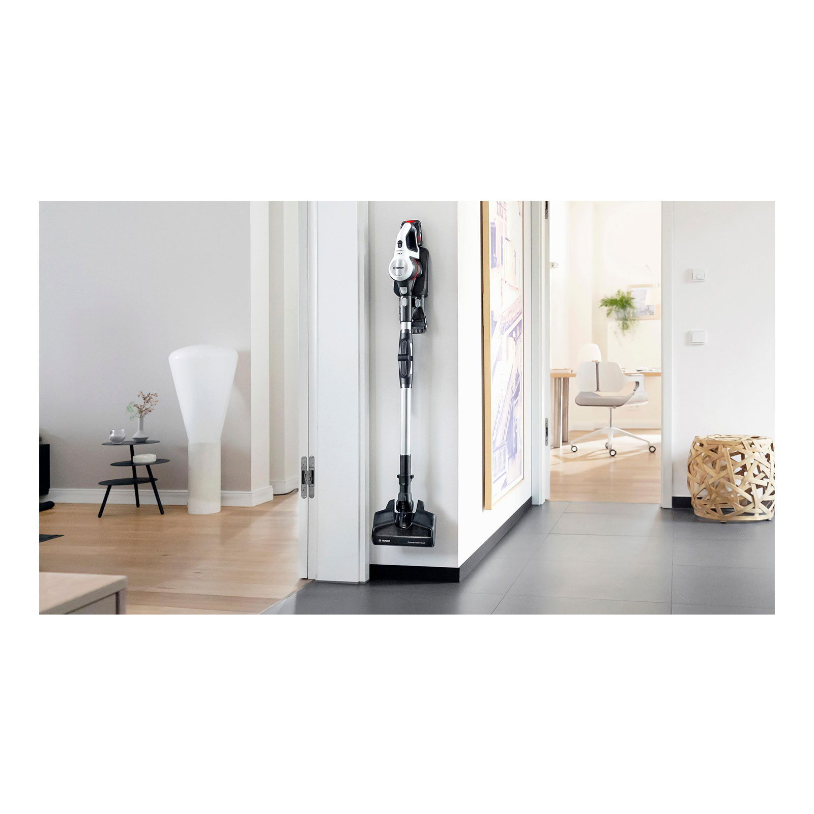 Bosch BSS711W Akku-Handstaubsauger mit Stiel