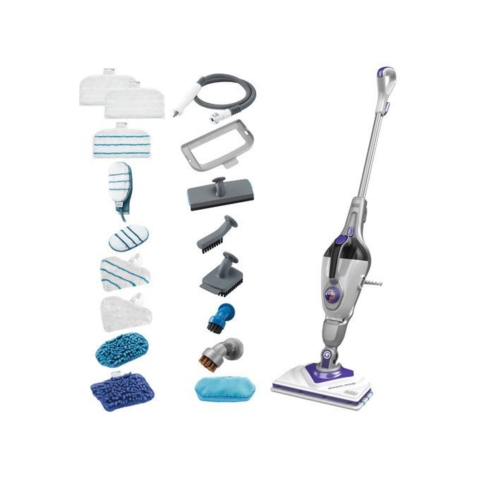 Black + Decker BHSM1615DSM Dampfbesen