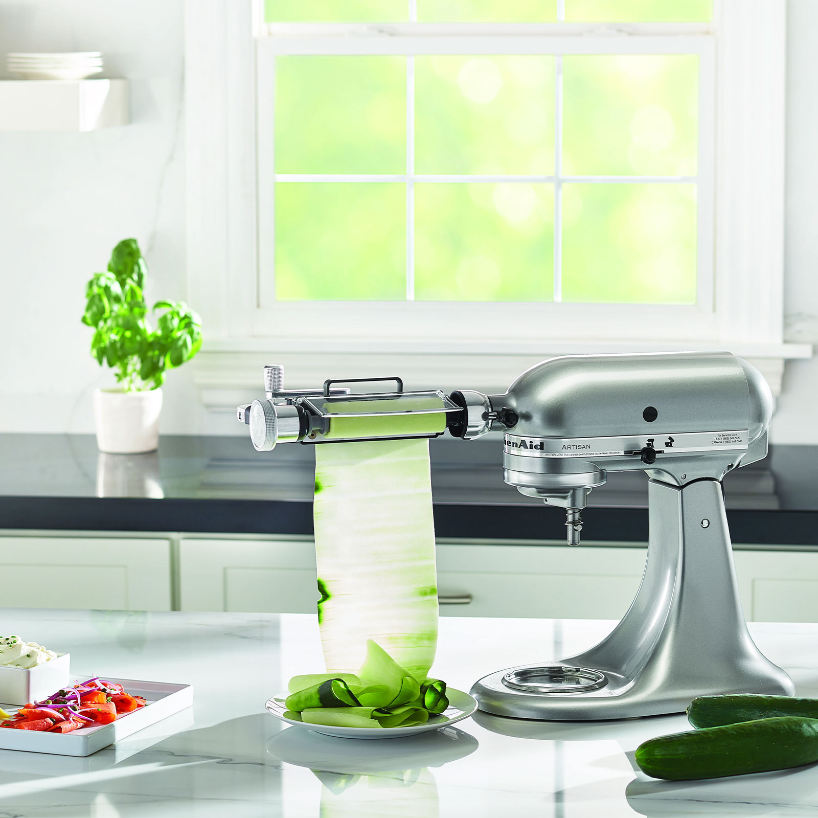 KitchenAid 5KSMSCA Gemüseblattschneider