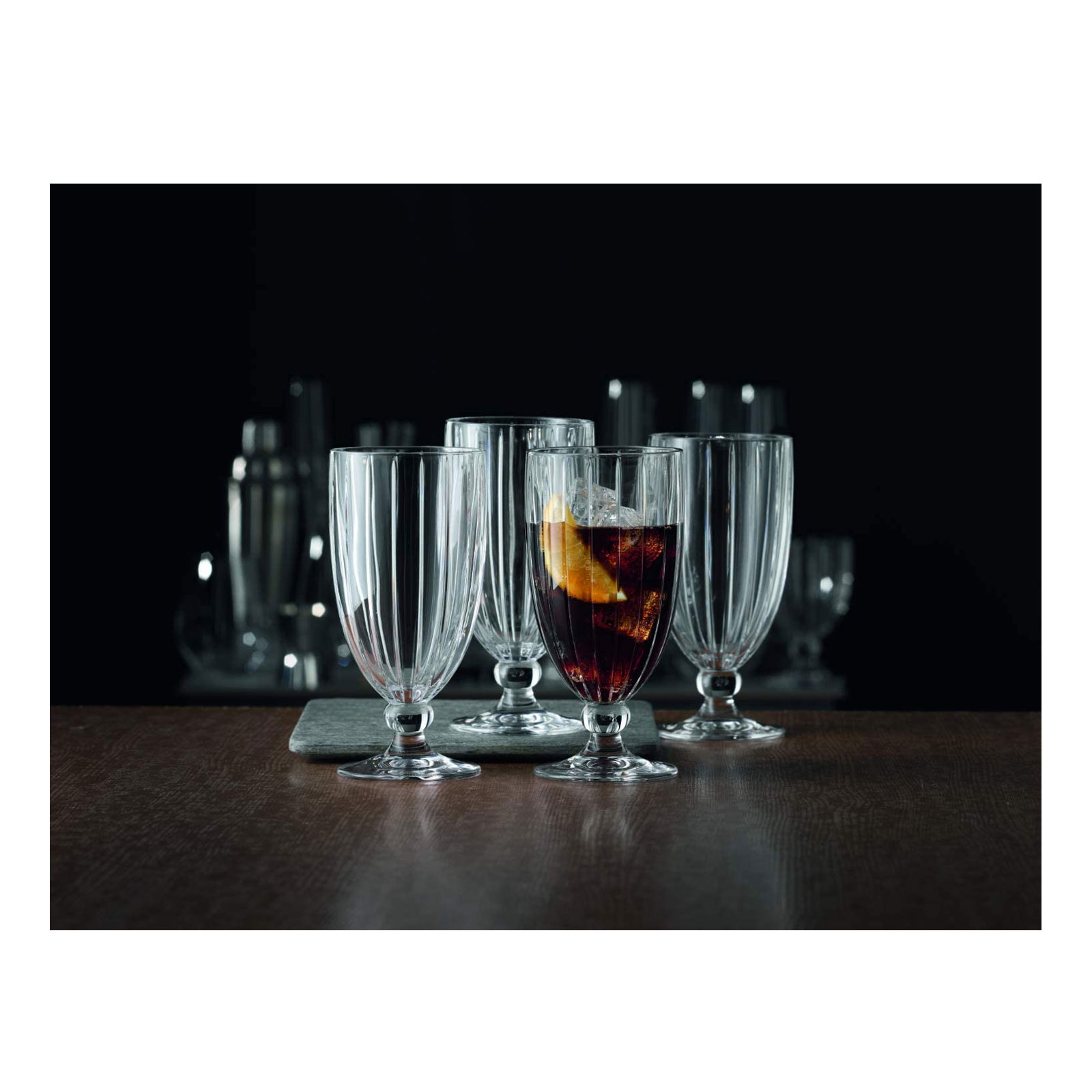 Spiegelau Milano  4-teiliges Eisgetränke-Glas-Set, Kristallglas, 425 ml 2730174