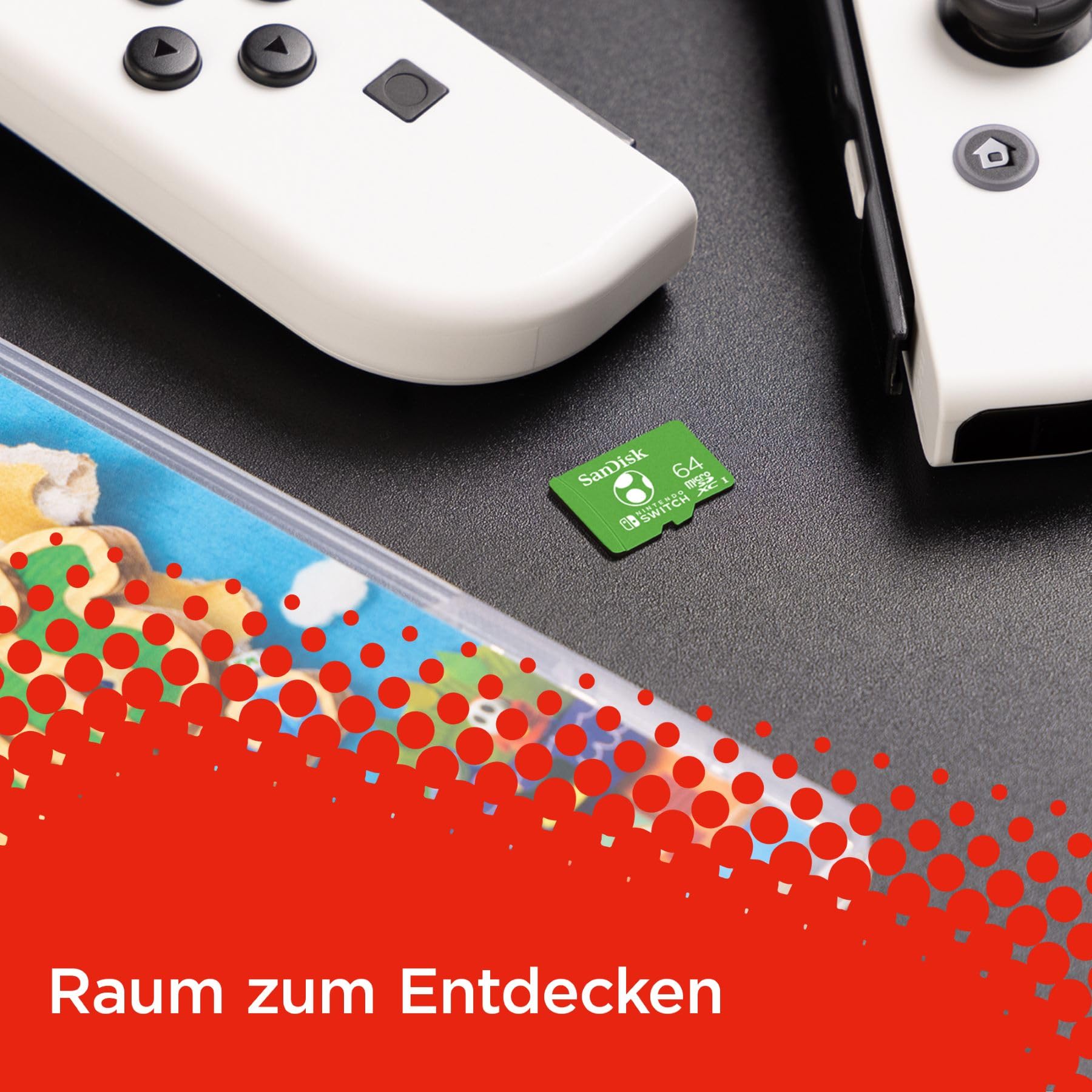 SanDisk microSDXC UHS-I Speicherkarte für Nintendo Switch Yoshi Edition 64 GB