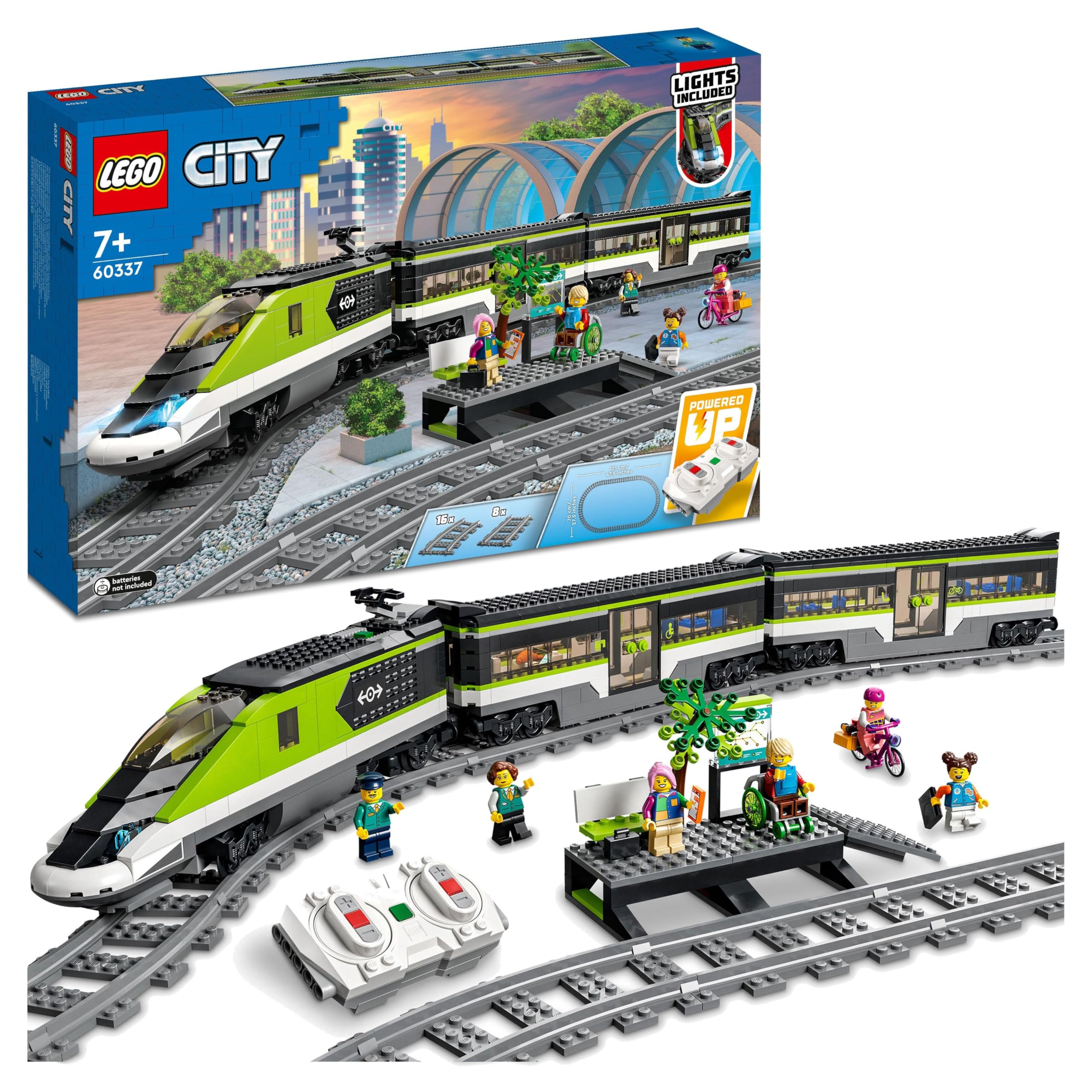 LEGO City Trains - Personen-Schnellzug -Ferngesteuertem Zug 60337