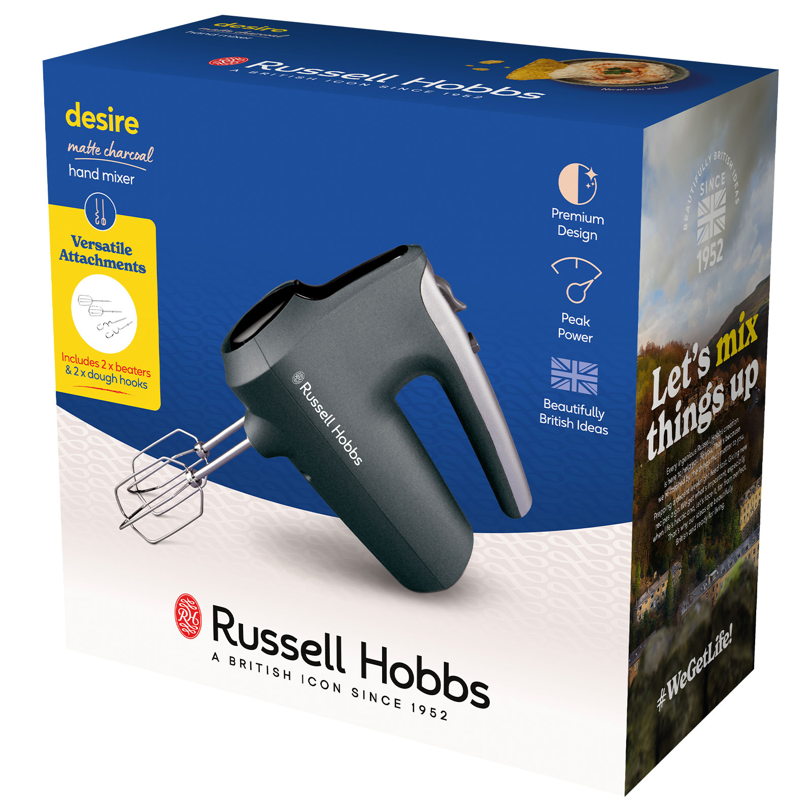 Russell Hobbs27151-56 Handmixer Matte Charcoal