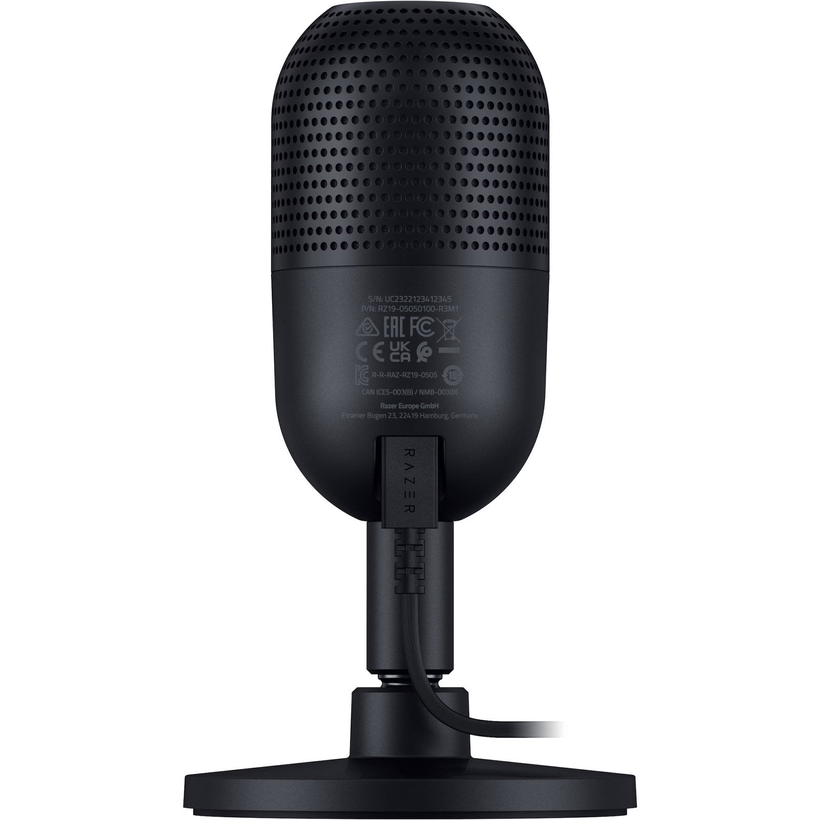 Razer Seiren V3 Mini Tischmikrofon Tap-to-Mute LED Anzeige USB