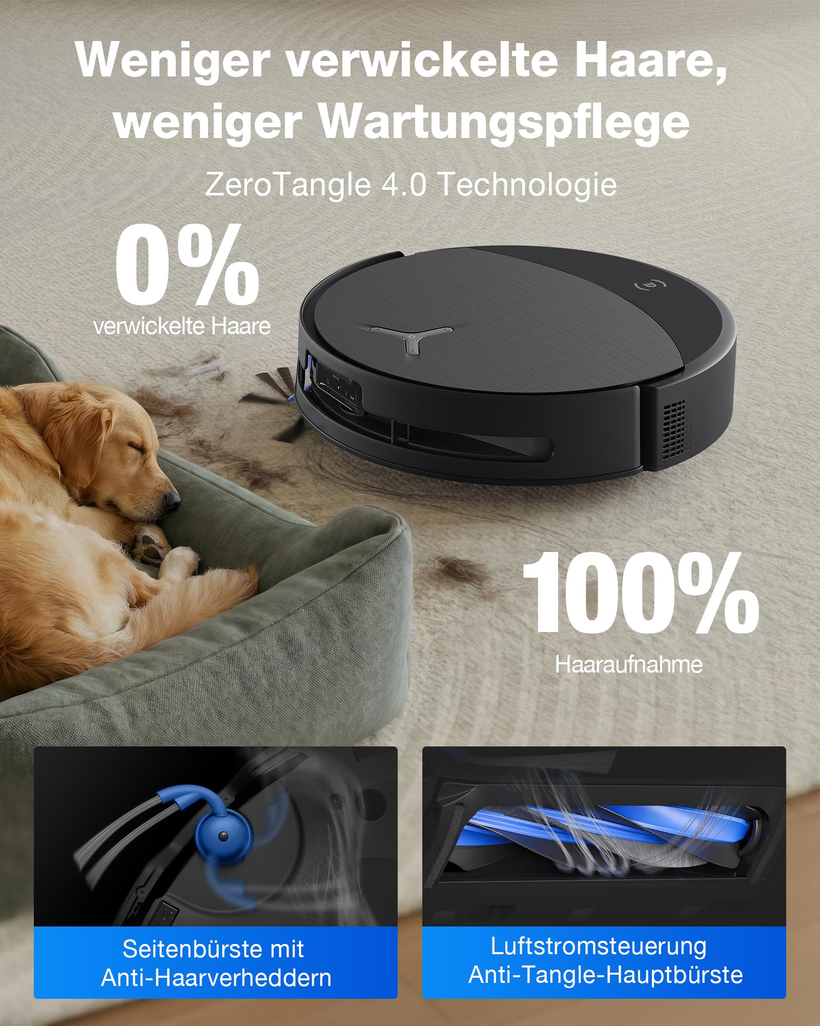 ECOVACS Deebot T90 Pro Omni black Saugroboter