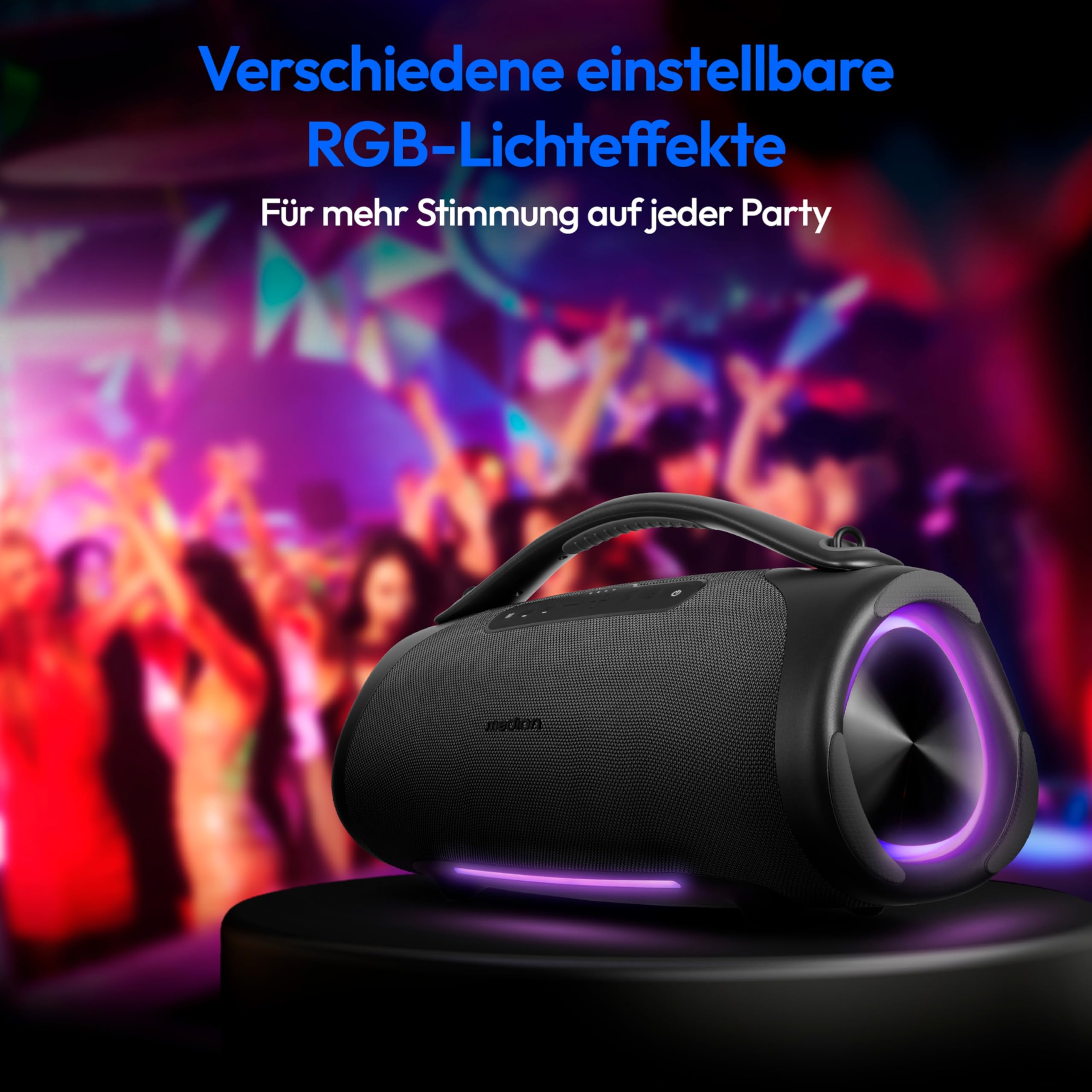 MEDION P61768 tragbarer Bluetooth Lautsprecher