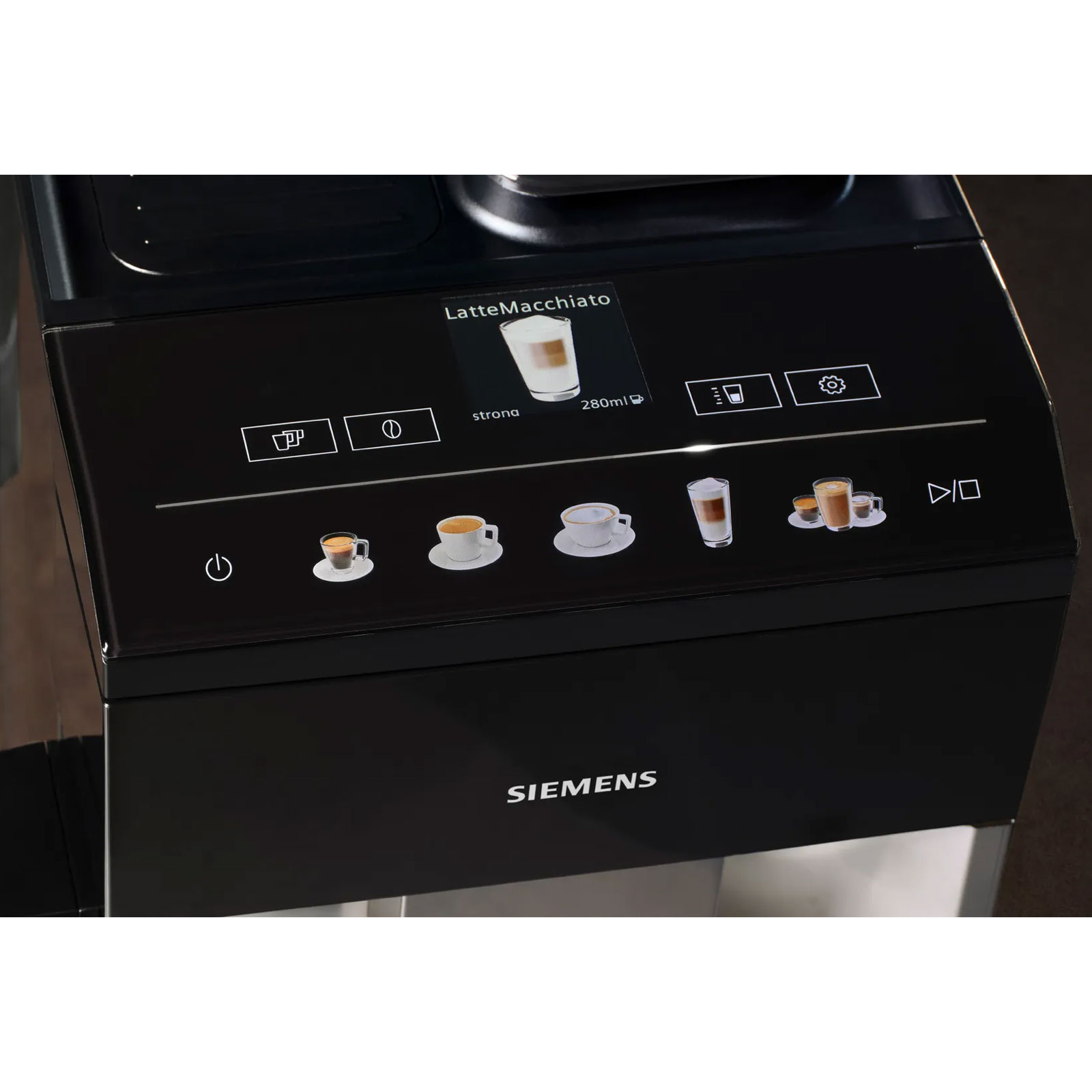 Siemens TQ513D01 Kaffeevollautomat (integral) EQ.500 daylight silver / schwarz