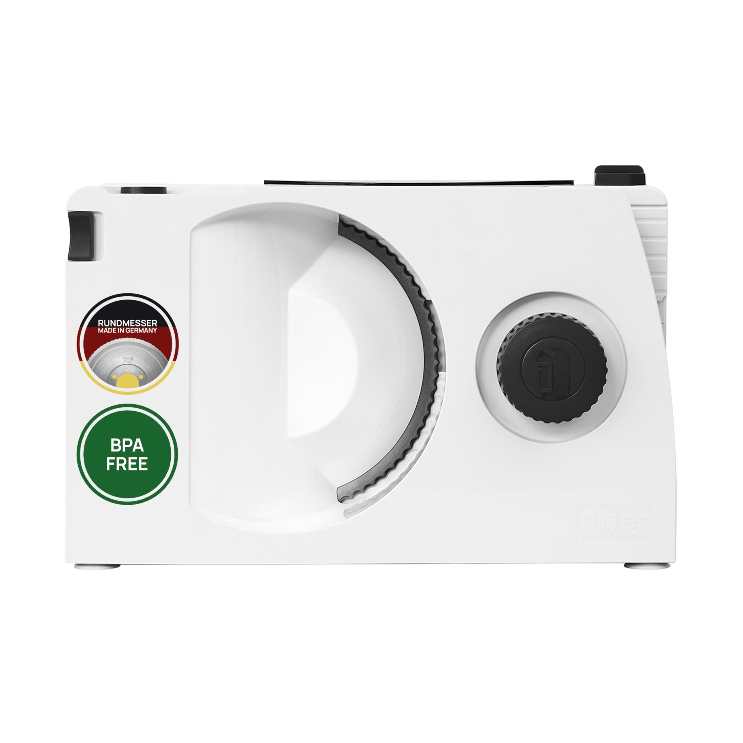 Ritter markant 7 Klappbarer elektrischer Allesschneider & Brotschneidemaschine