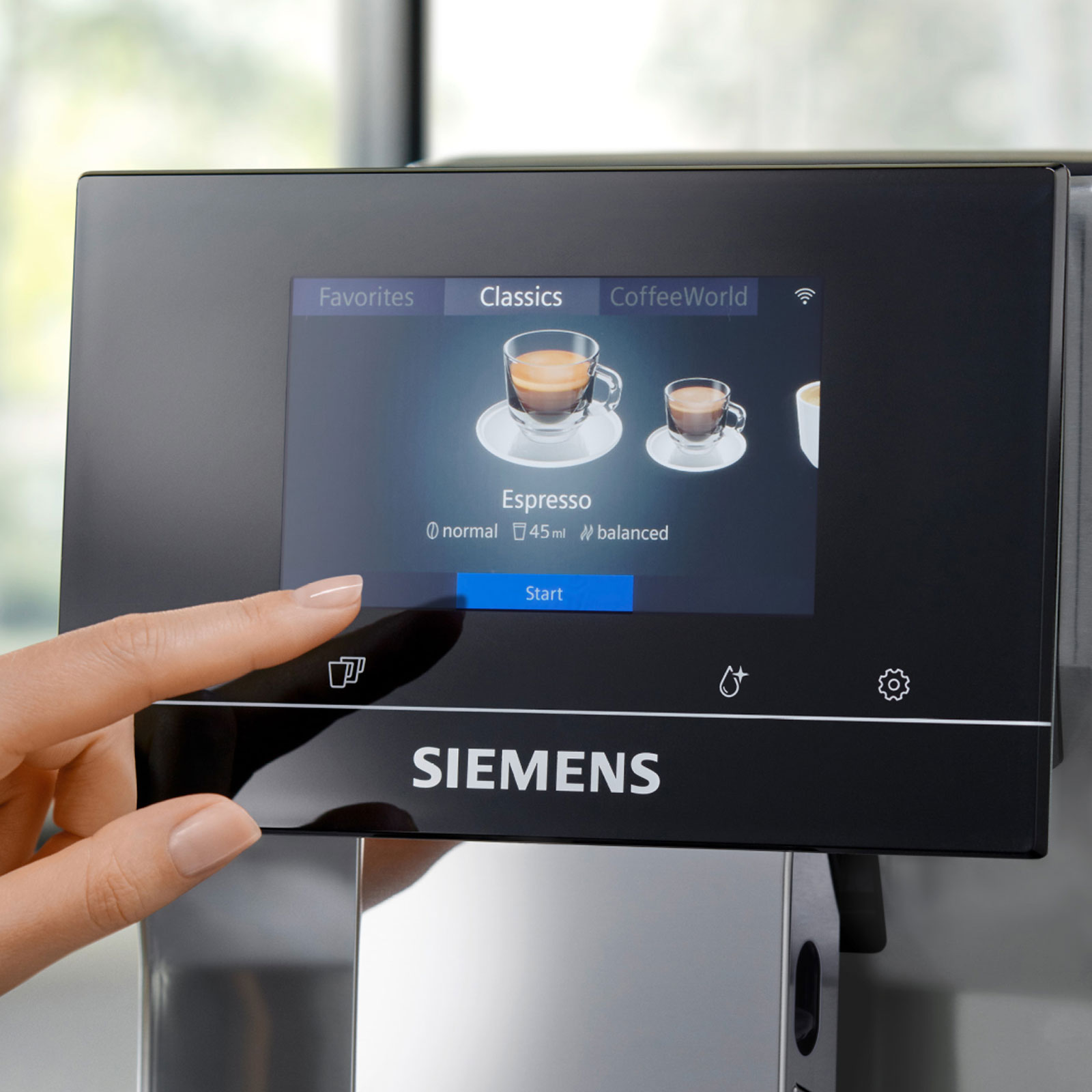 Siemens EQ700 classic, Kaffeevollautomat Siemens EQ700 classic, Kaffeevollautomat