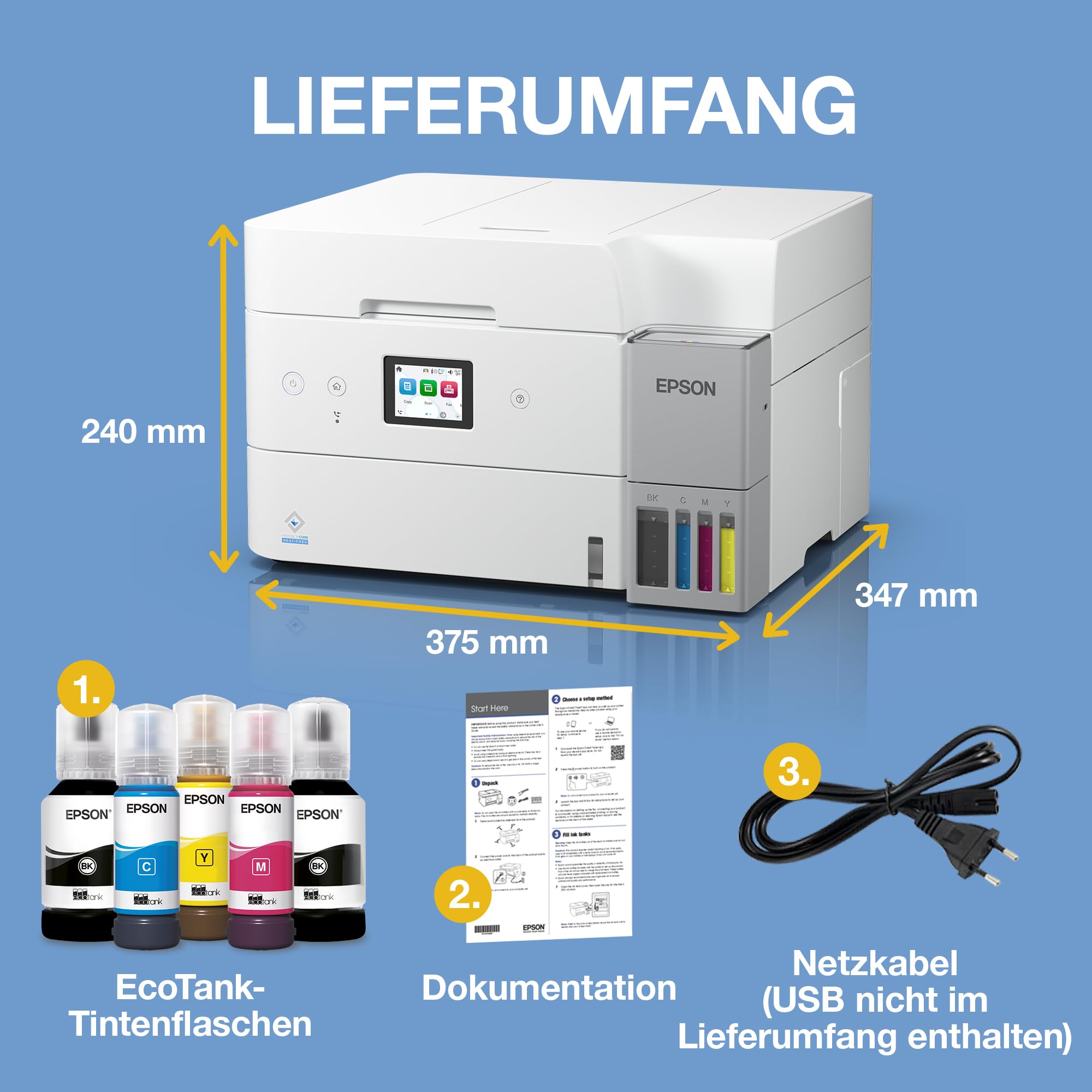 Epson EcoTank ET-4956 Multifunktionsdrucker