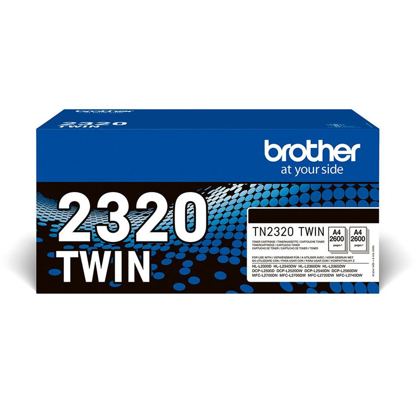 Brother TN2320 TWIN Pack schwarz Toner