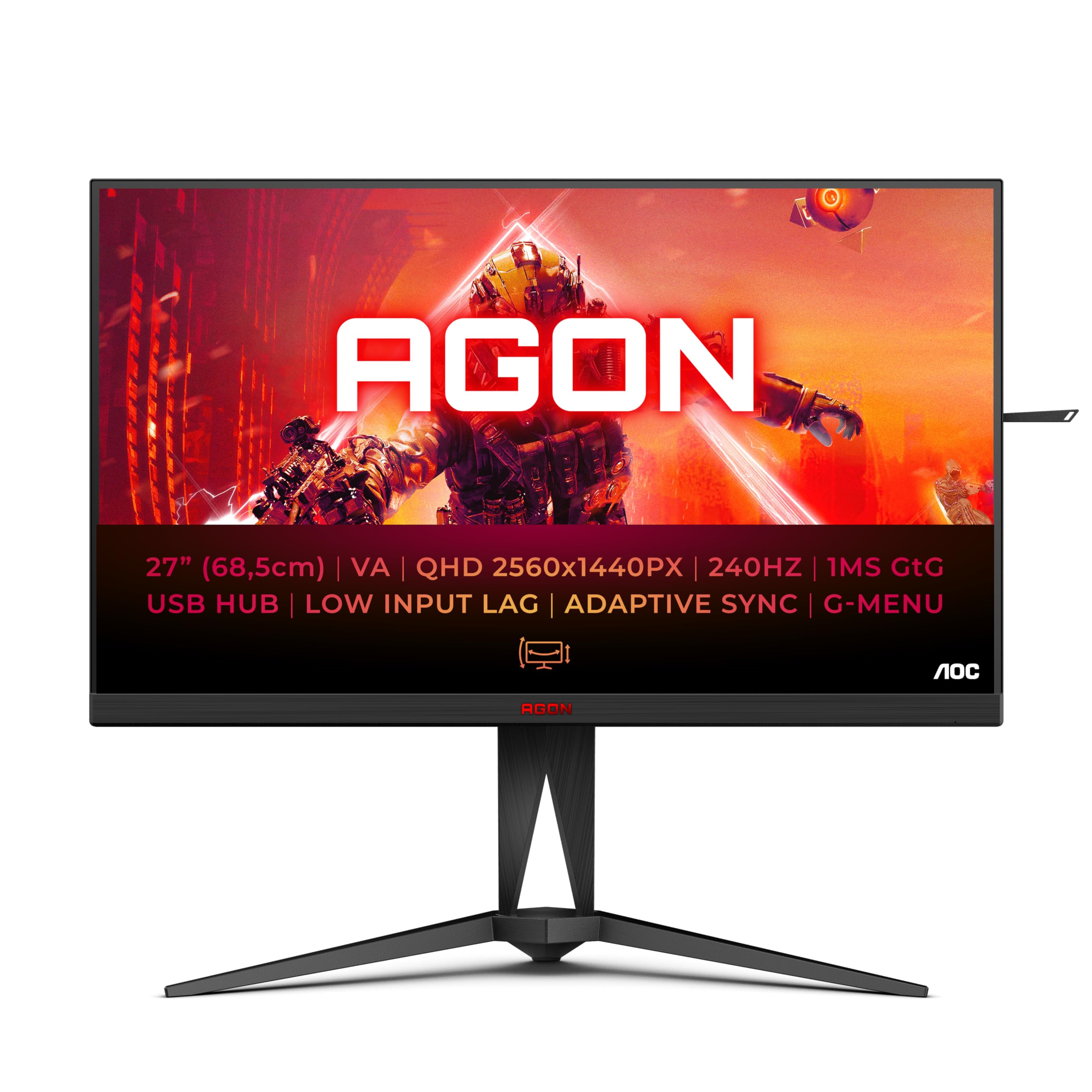 AOC AGON AG275QZN - 27 Zoll QHD Gaming Monitor