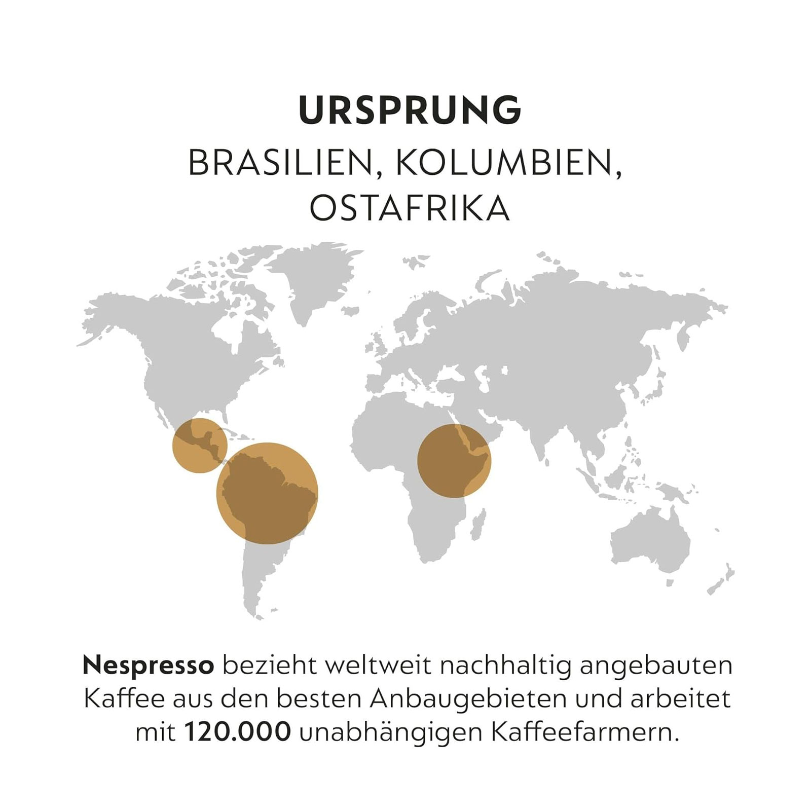 NESPRESSO ORIGINAL Ristretto, Dunkle Röstung, Kompatibel mit ORIGINAL Kaffeemaschinen, Kapsel Set aus 50 Kaffeekapseln