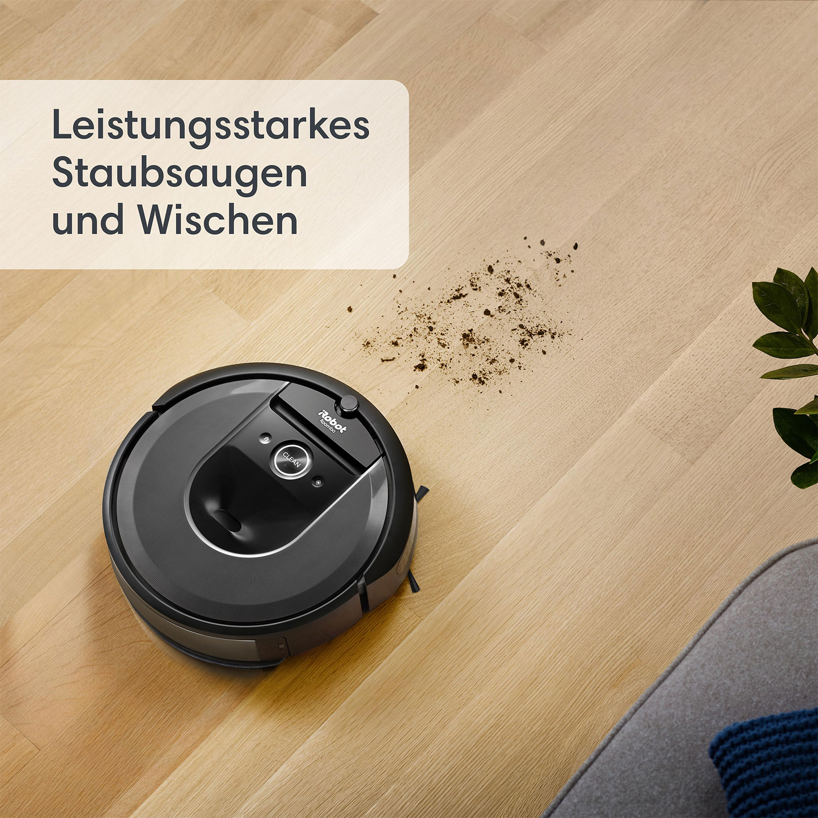 iRobot Roomba Combo i8 Saugroboter und Mop